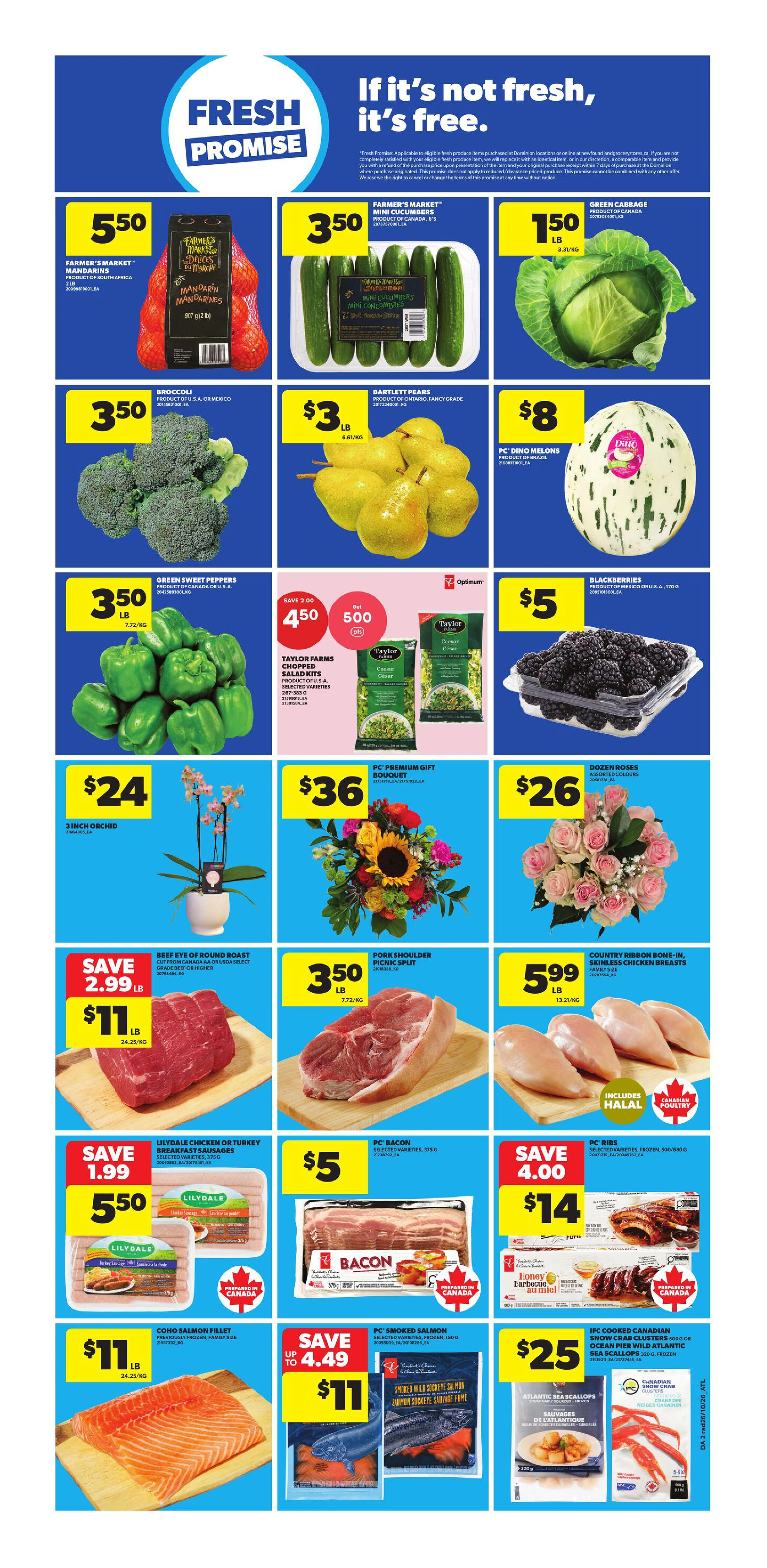 Dominion Weekly Flyer - Valid Thursday, October 29 - Wednesday, November 04 - Page 4