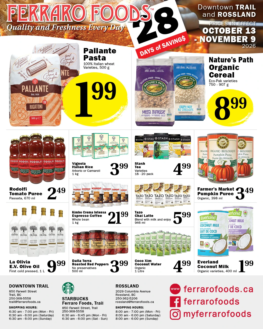 Ferraro Foods 30-Day Flyer - Page 2
