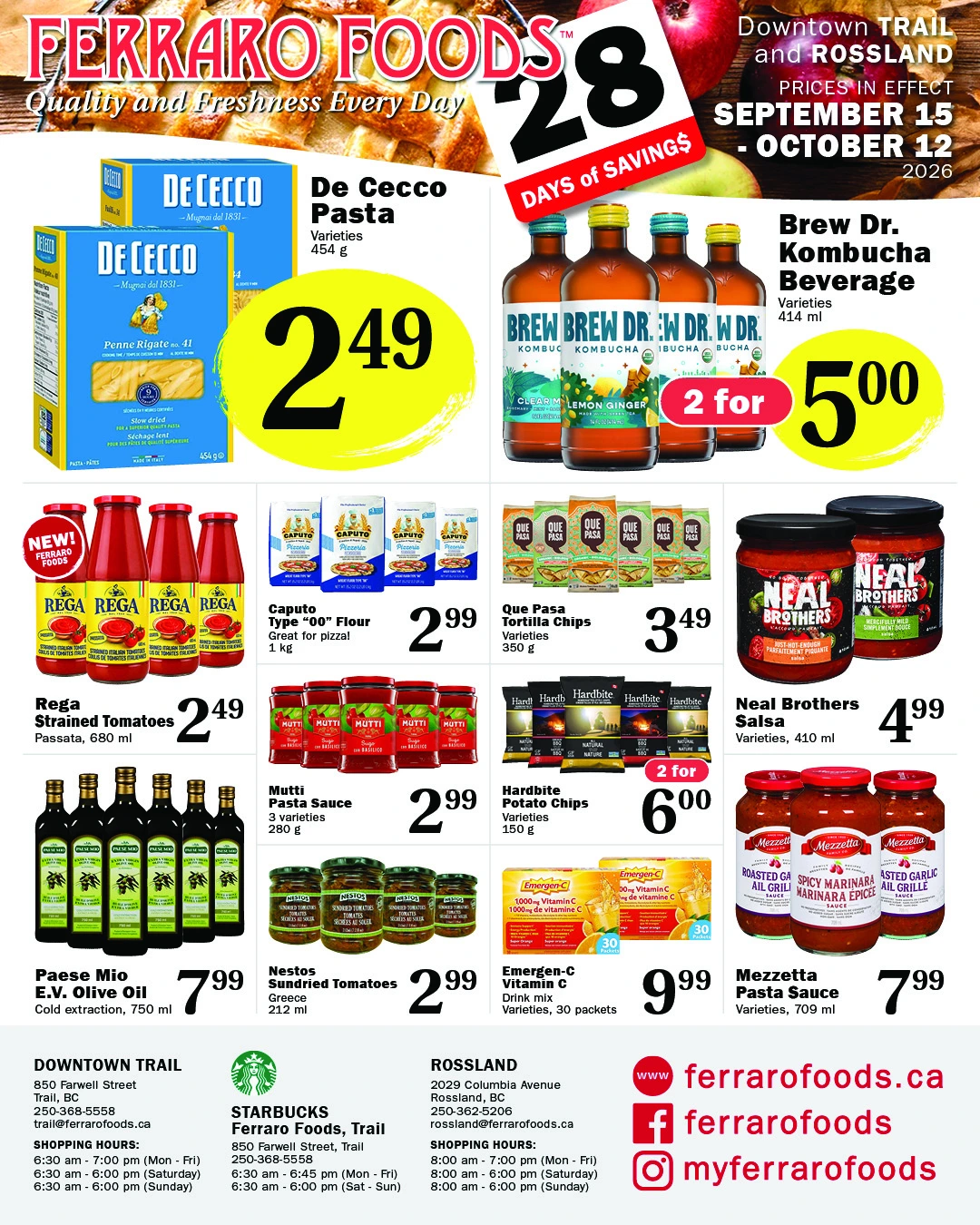 Ferraro Foods 30-Day Flyer - Page 2