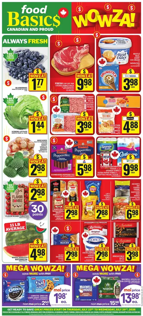 Weekly Flyer FORMAT 4 (GTA) Jul 23 - 29, 2026