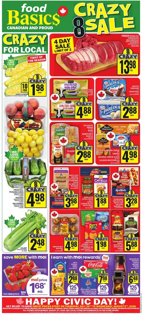 Weekly Flyer FORMAT 4 (GTA) Jul 30 - Aug 5, 2026