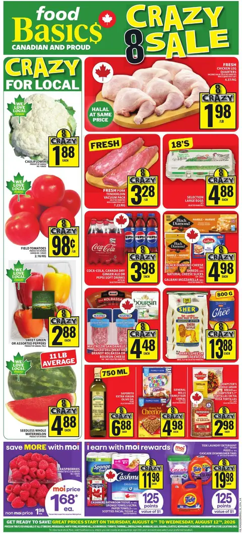 Weekly Flyer FORMAT 4 (GTA) Aug 6 - 12, 2026