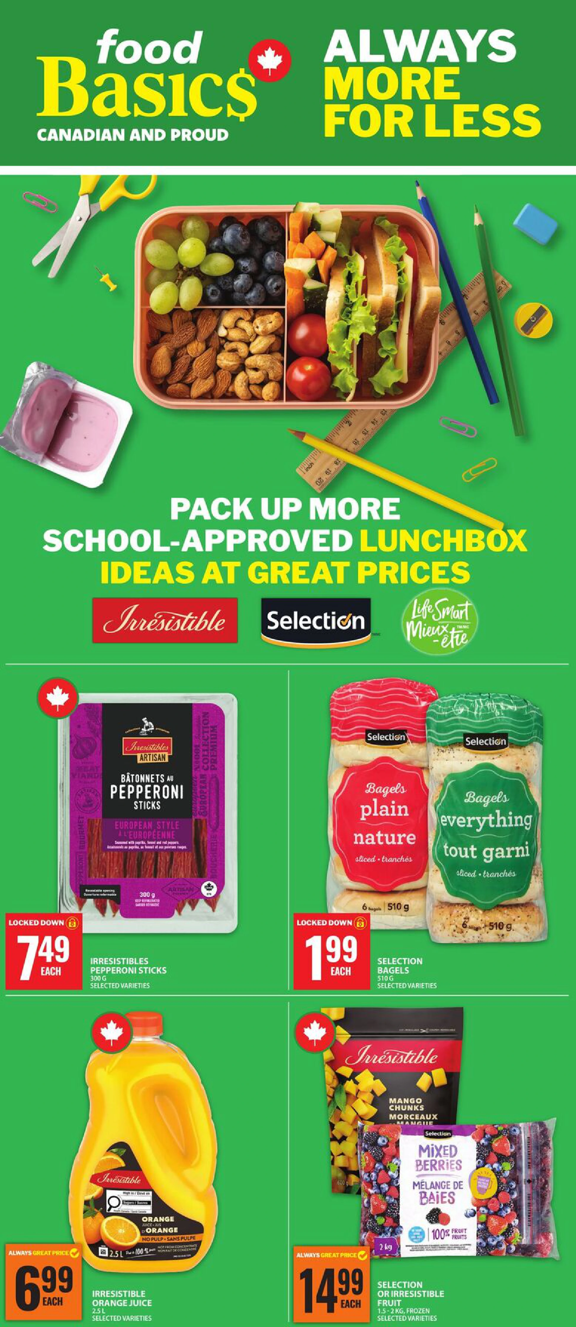 Food Basics Weekly Flyer EN - Page 1