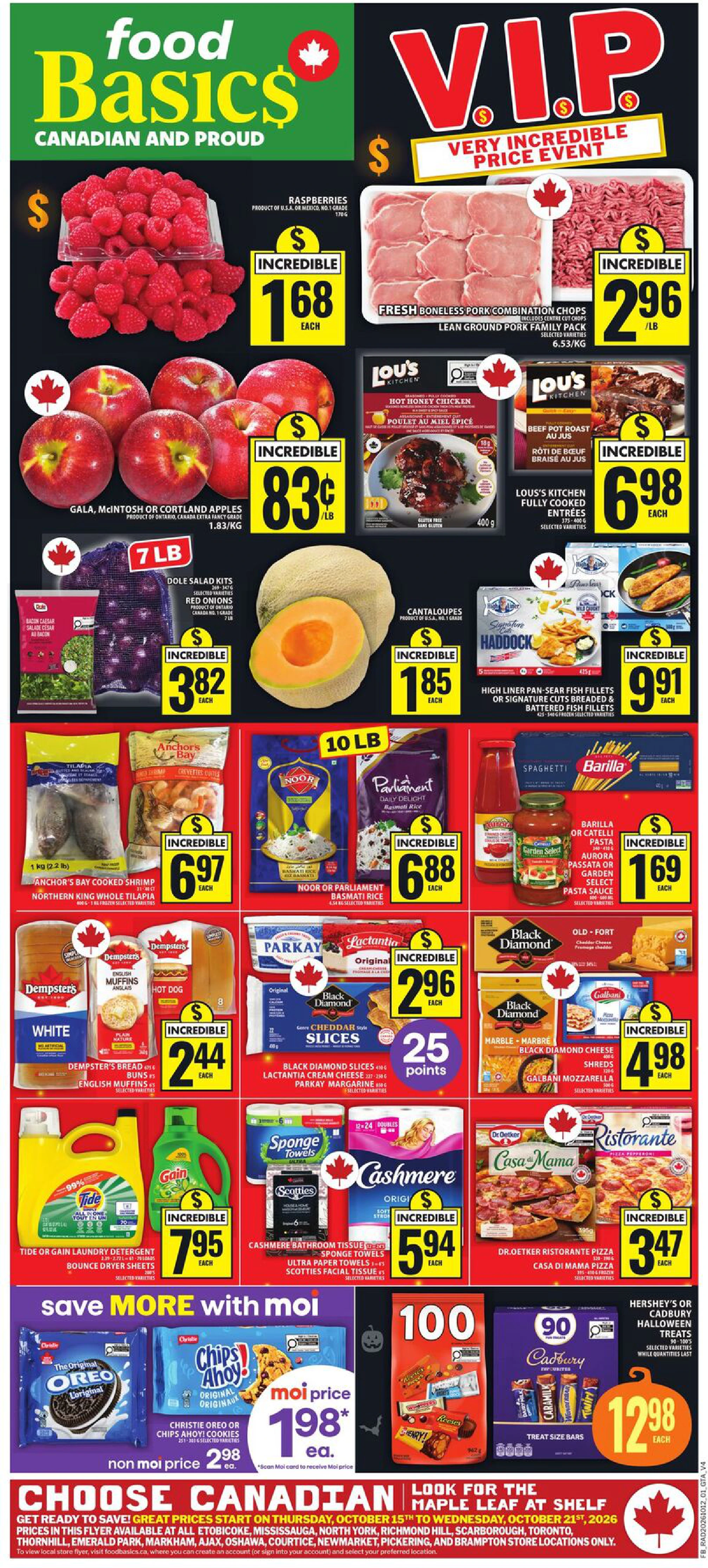 Food Basics Weekly Flyer FORMAT 4 (GTA) - Page 1