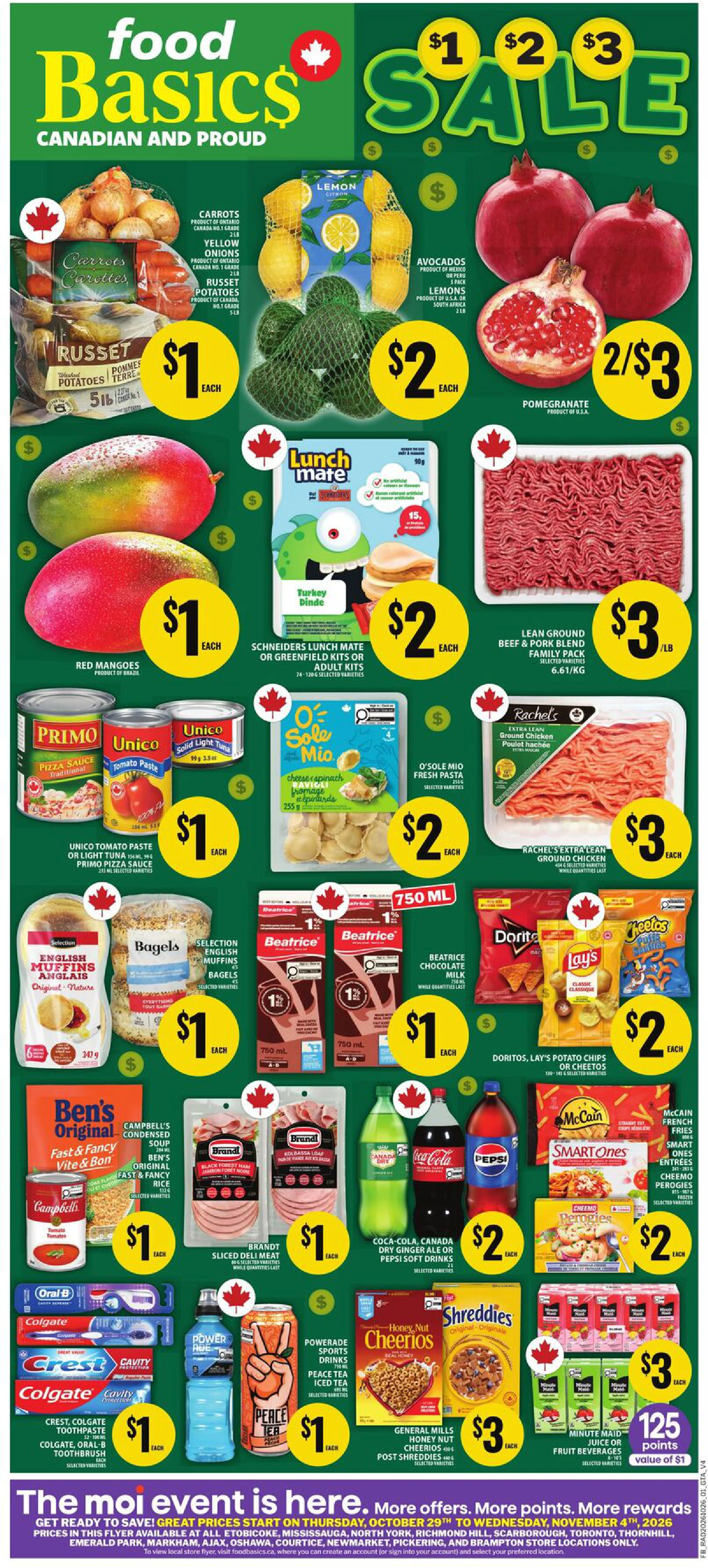 Food Basics Weekly Flyer FORMAT 4 (GTA) - Page 1