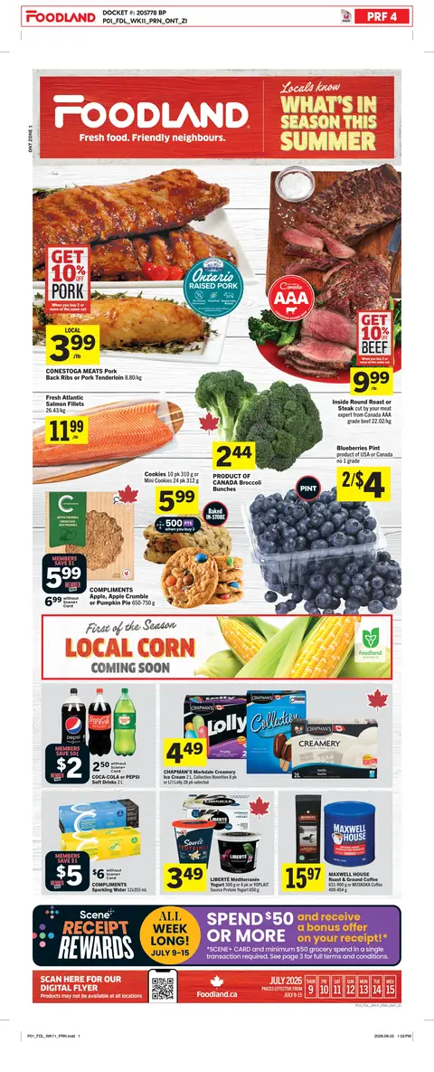 Weekly eFlyer 07/09 - 07/15