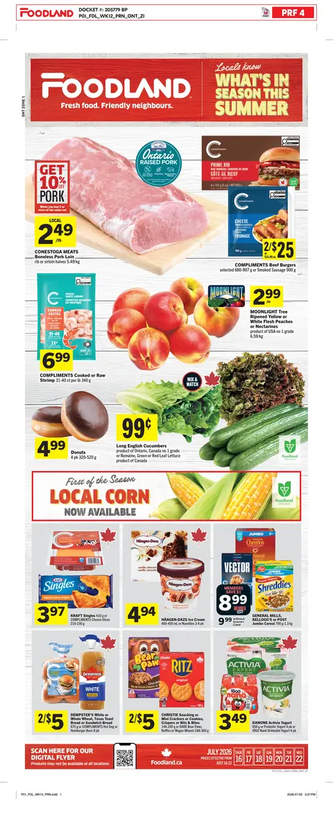 Weekly eFlyer 07/16 - 07/22