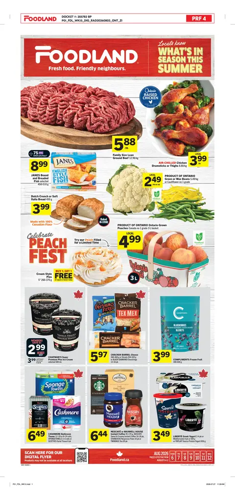 Weekly eFlyer 08/06 - 08/12