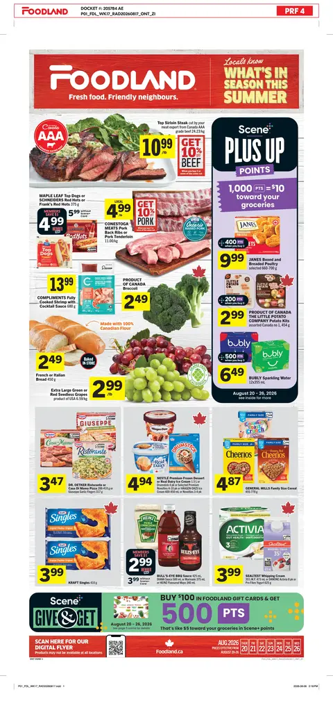 Weekly eFlyer 08/20 - 08/26