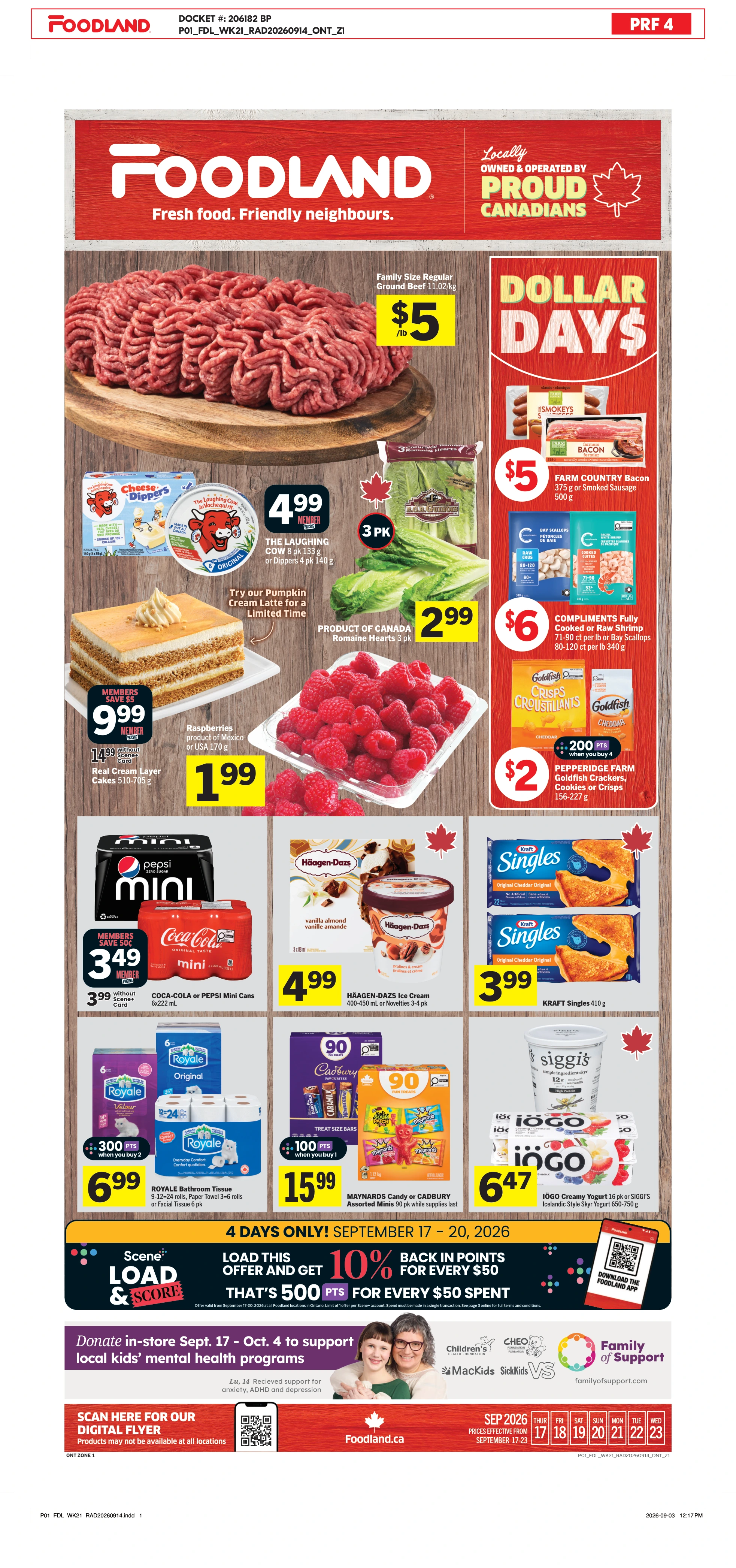 Foodland Ontario Weekly eFlyer 09/17 - 09/23 - Page 1