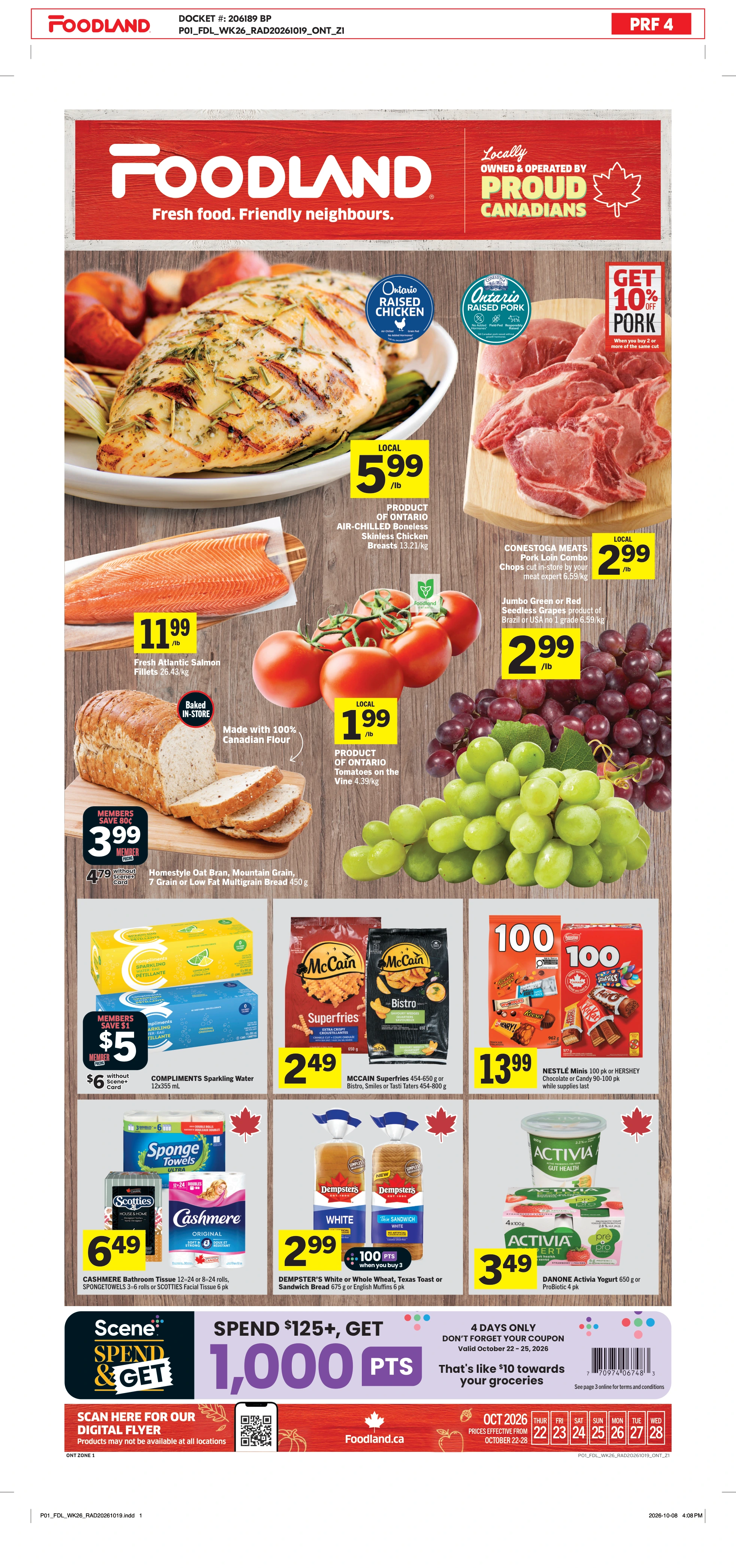 Foodland Ontario Weekly eFlyer 10/22 - 10/28 - Page 1