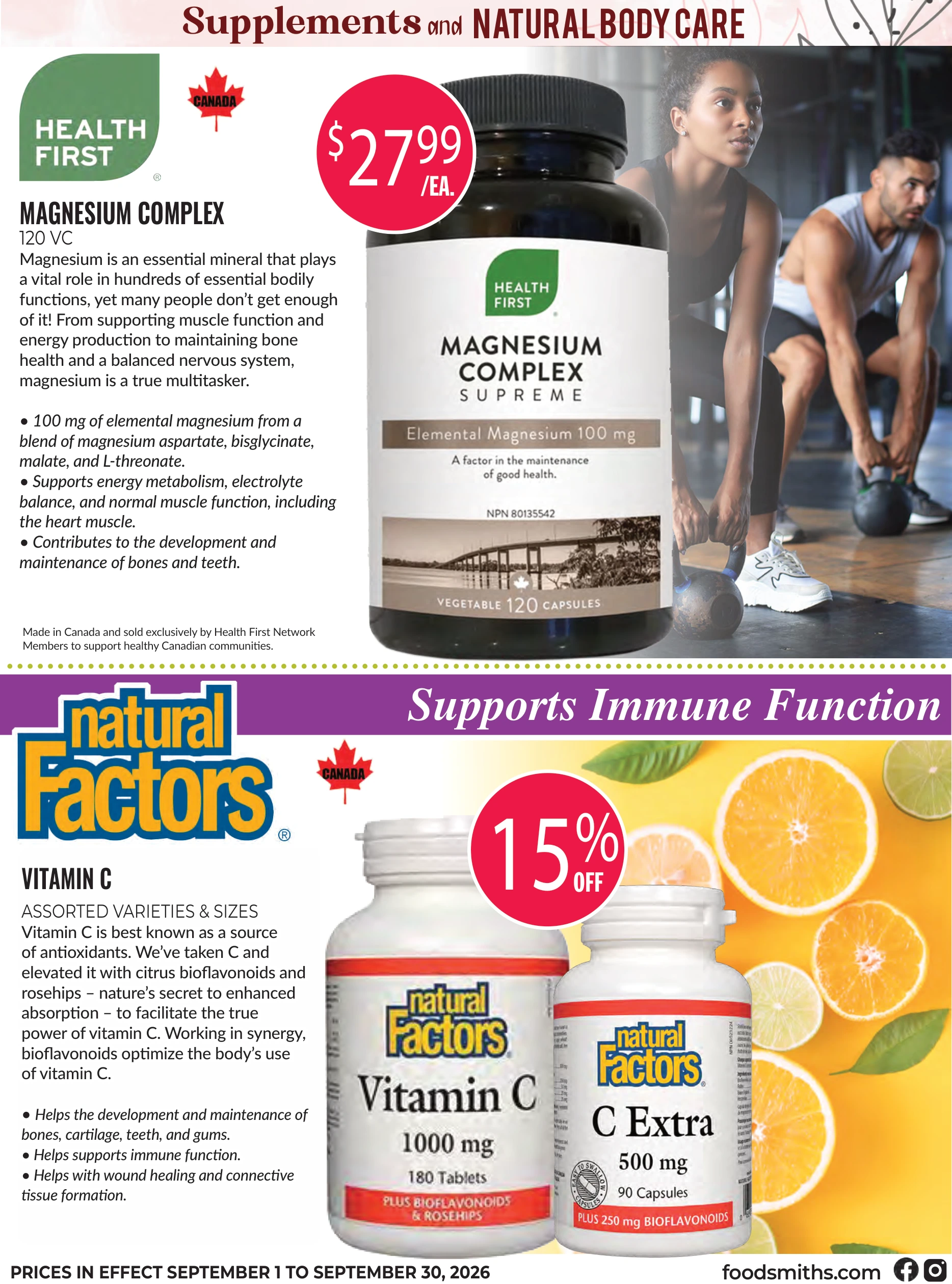 Foodsmiths Health First Flyer - Page 2