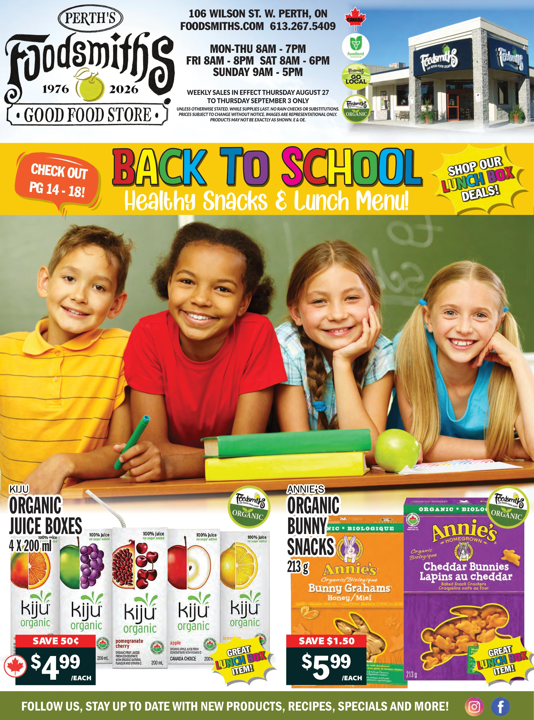 Foodsmiths Weekly Flyer - Page 1