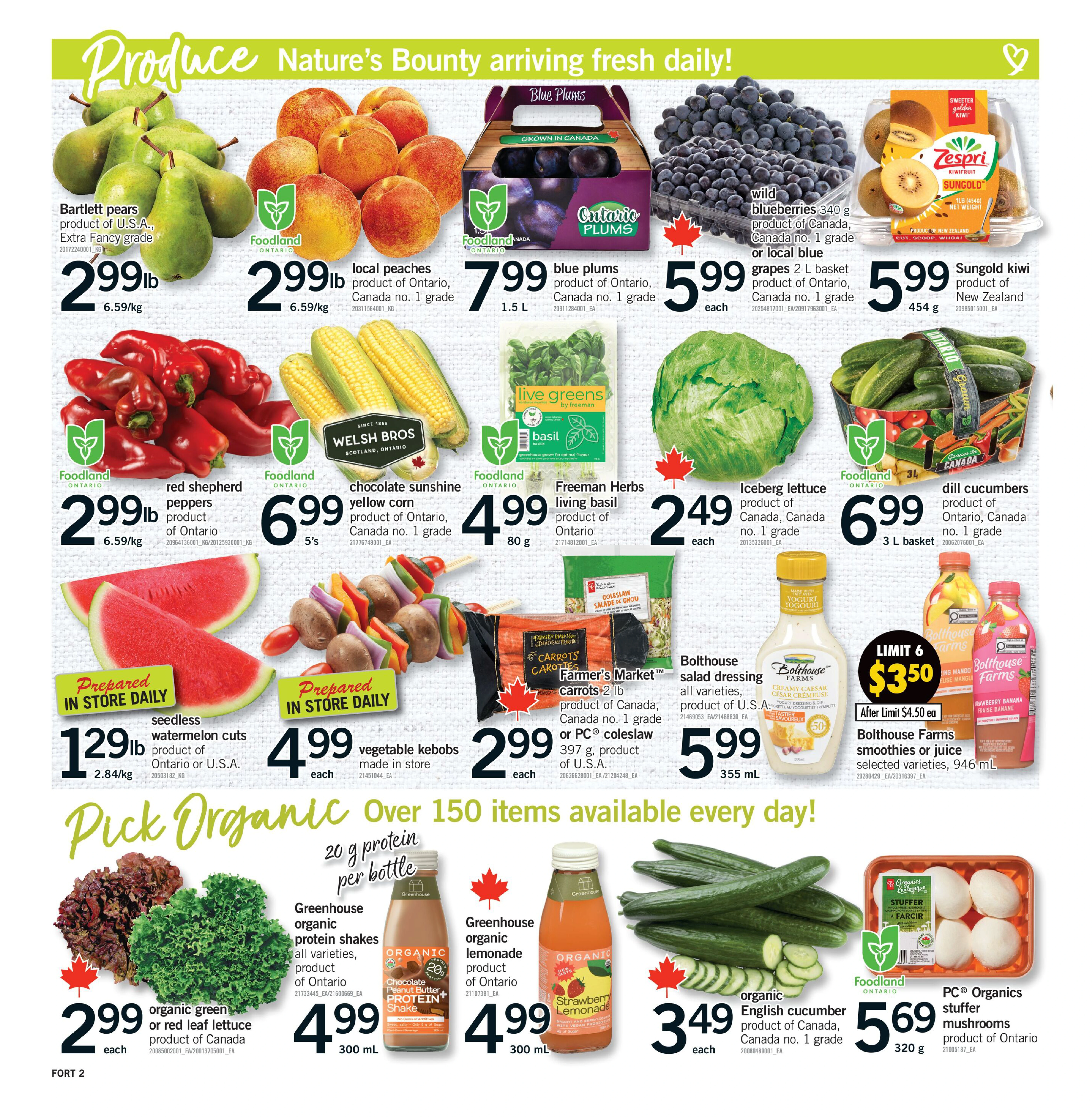 Fortinos Brampton Weekly Flyer - Valid Thursday, August 27 - Wednesday, September 02 - Page 3