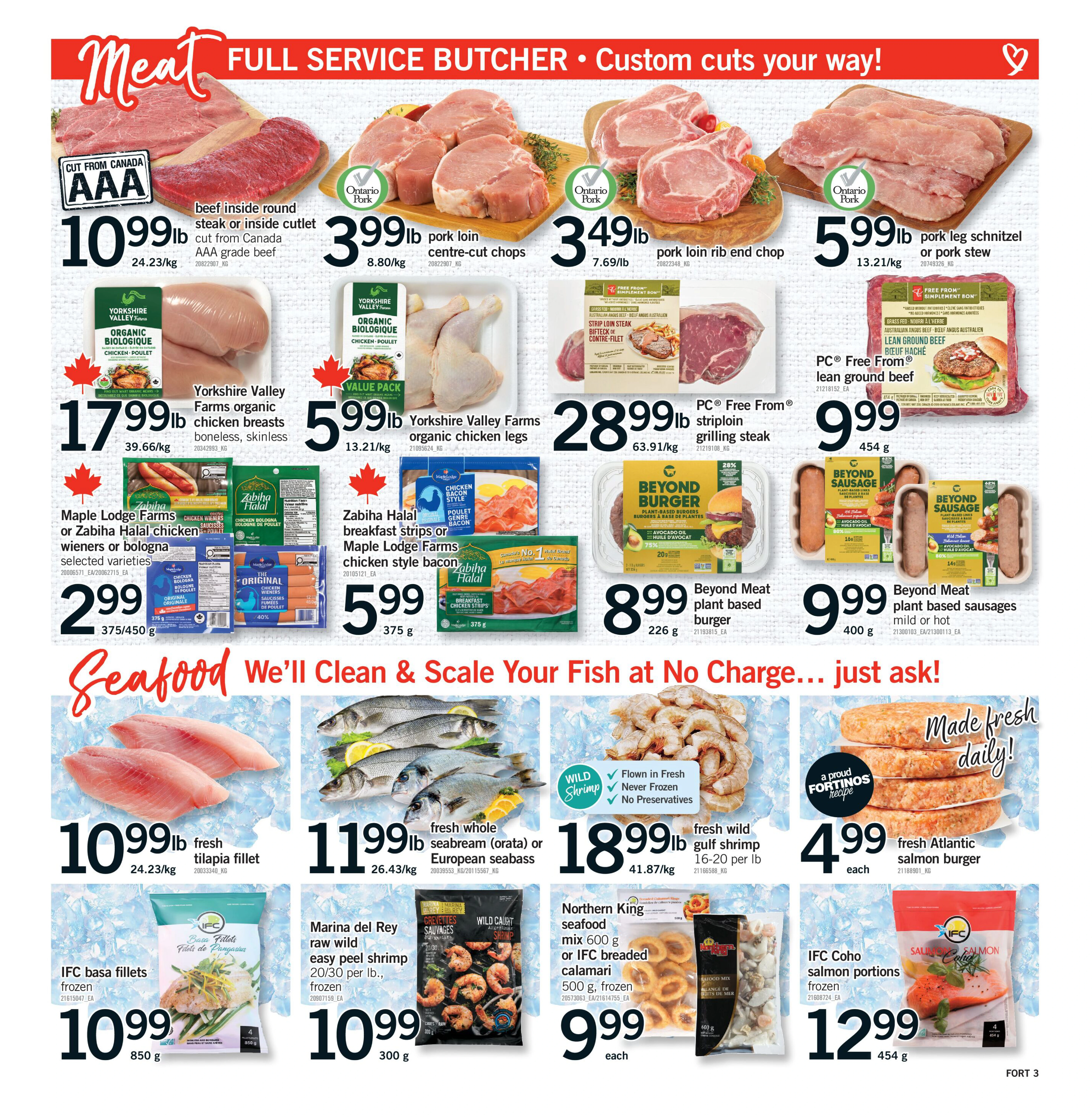Fortinos Brampton Weekly Flyer - Valid Thursday, August 27 - Wednesday, September 02 - Page 4
