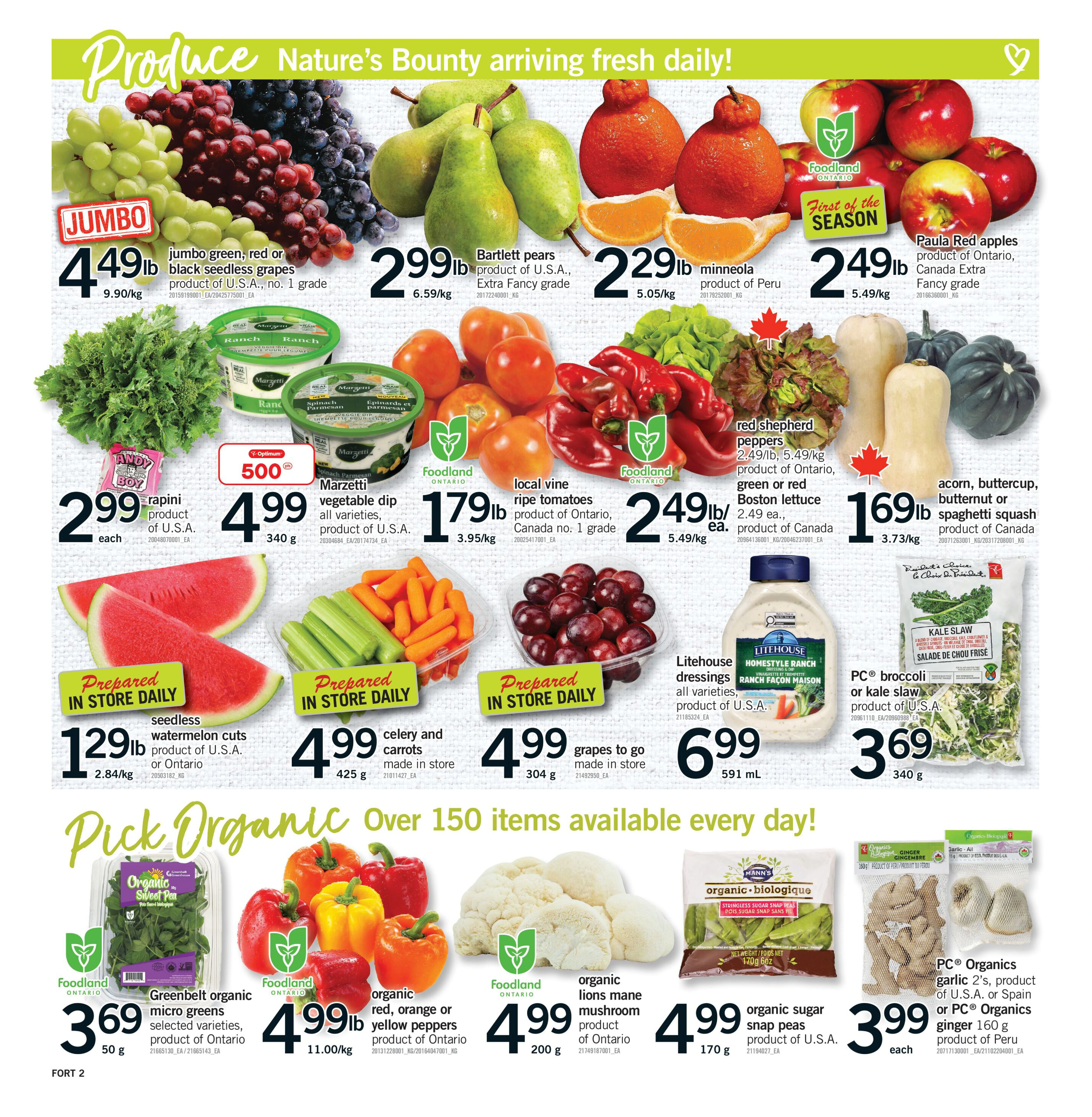 Fortinos Brampton Weekly Flyer - Valid Thursday, September 03 - Wednesday, September 09 - Page 3