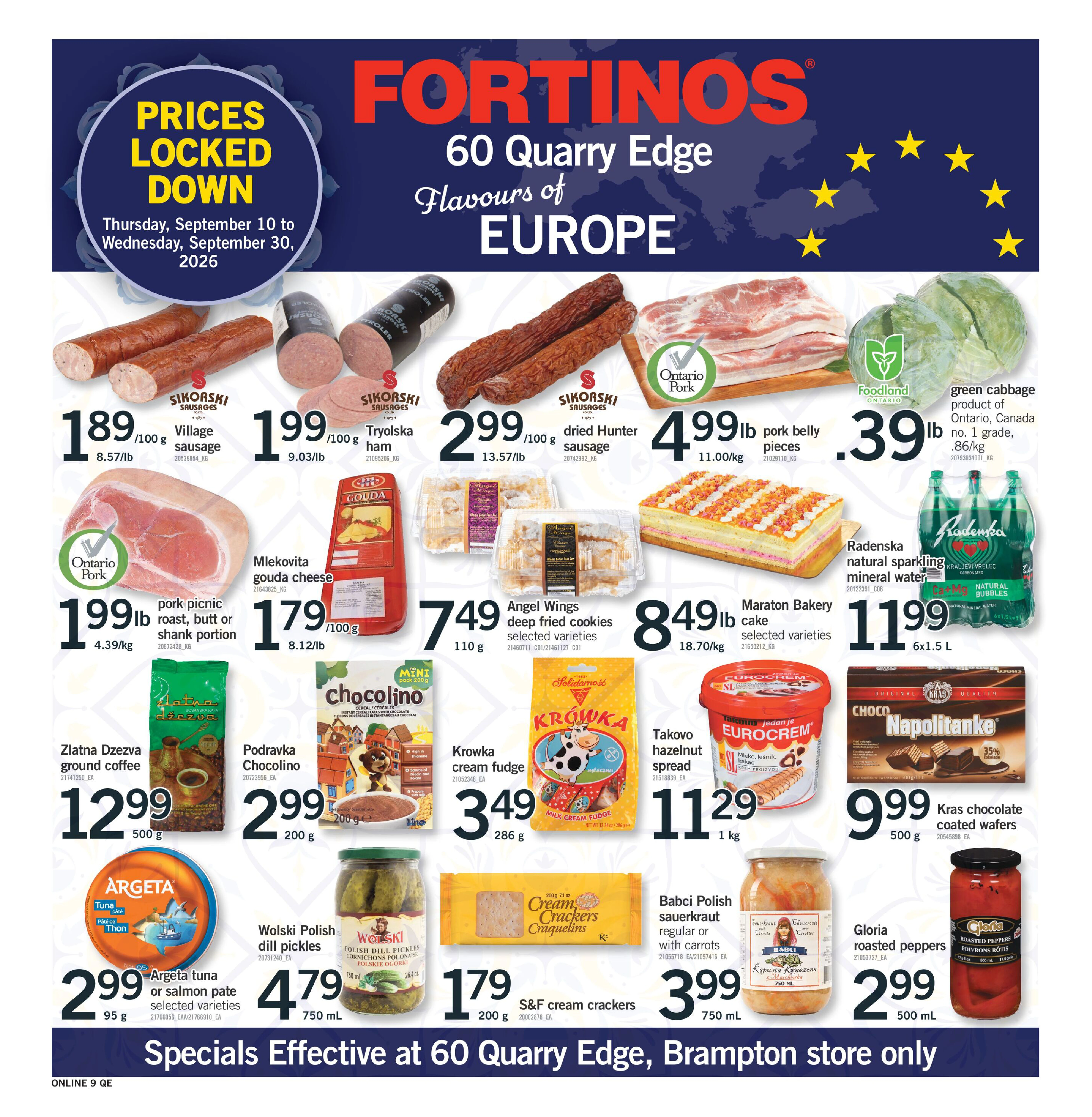 Fortinos Brampton Weekly Flyer - Valid Thursday, September 10 - Wednesday, September 16 - Page 9