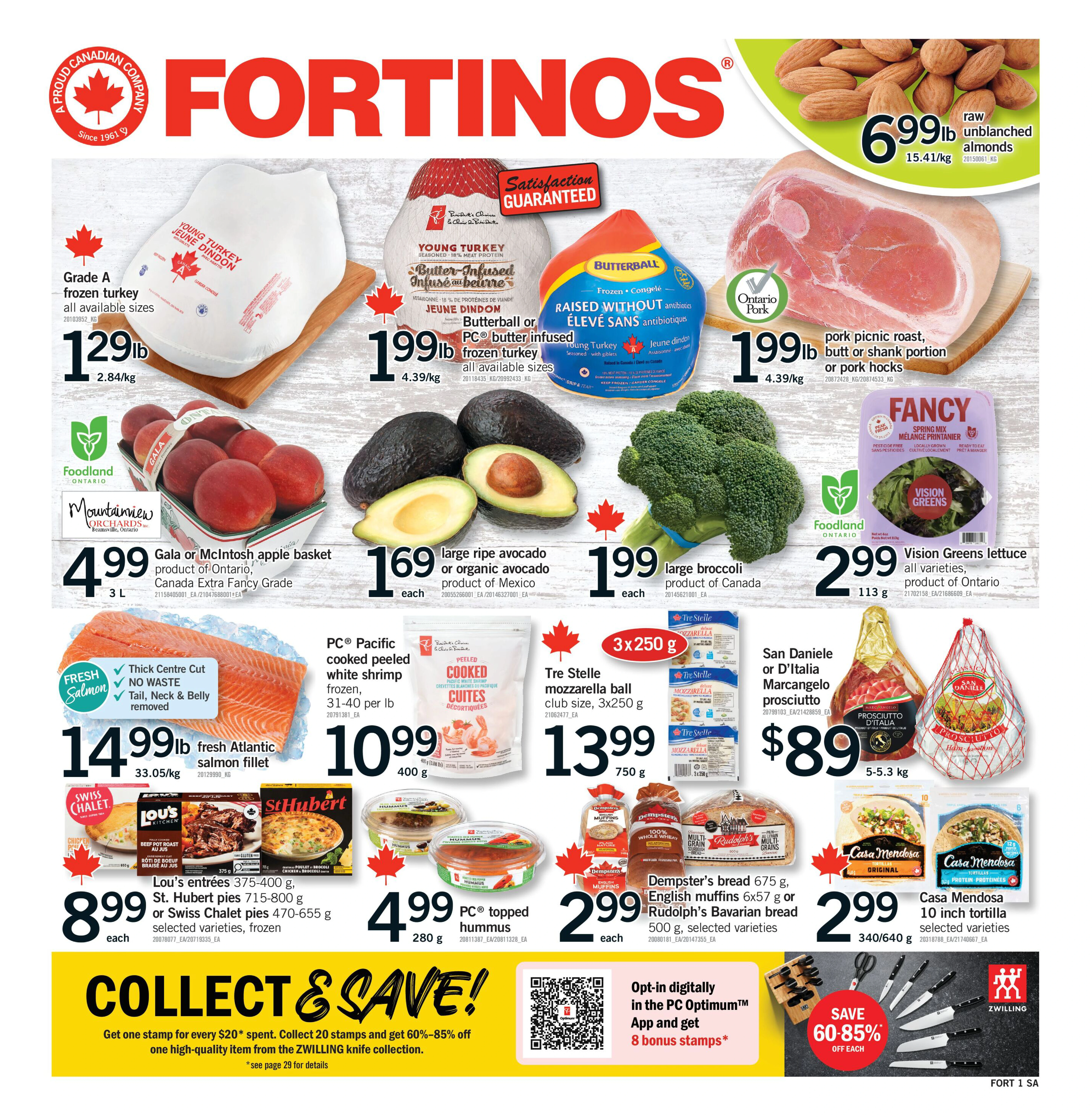 Fortinos Brampton Weekly Flyer - Valid Thursday, September 24 - Wednesday, September 30 - Page 1