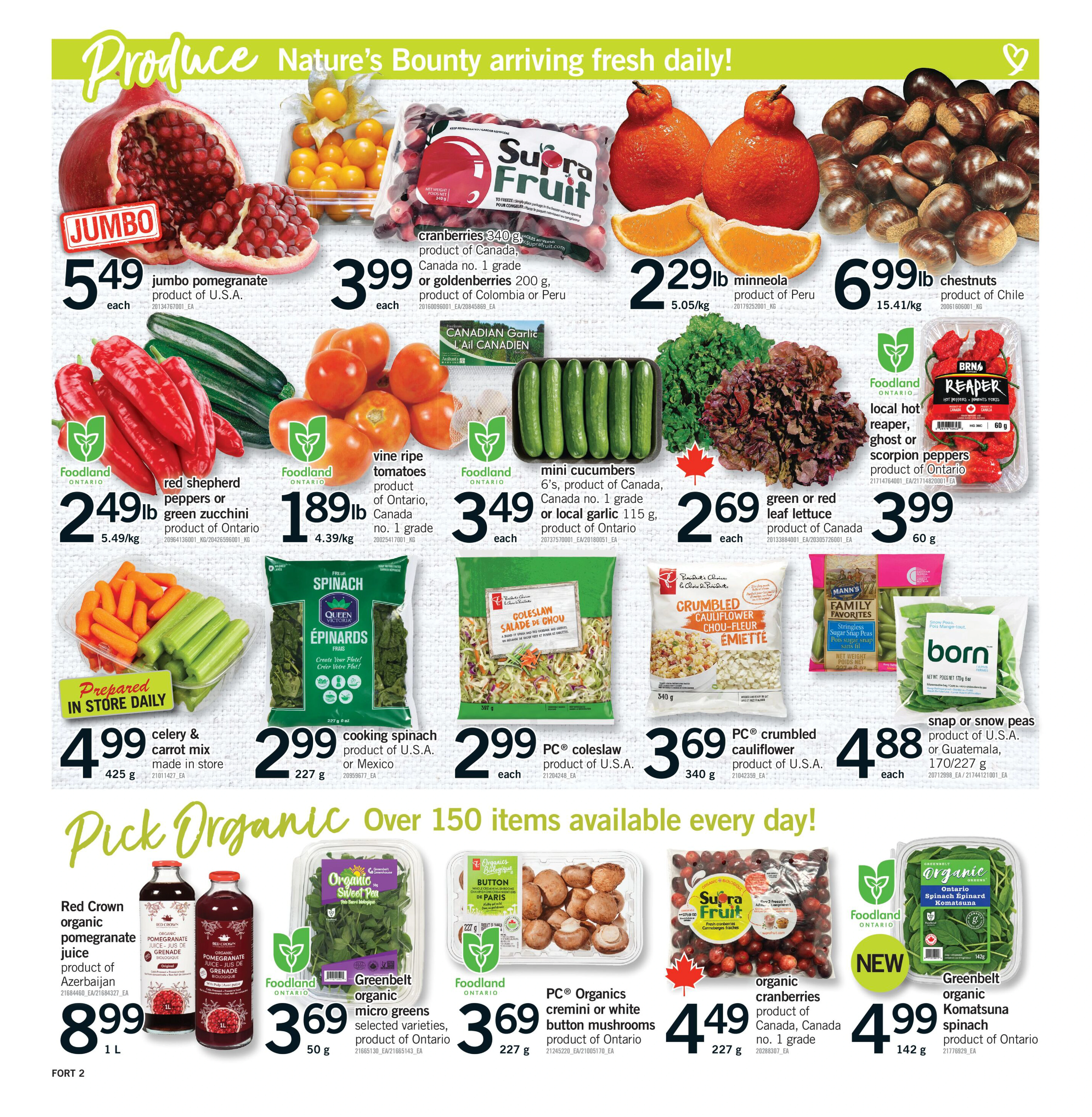Fortinos Brampton Weekly Flyer - Valid Thursday, September 24 - Wednesday, September 30 - Page 3