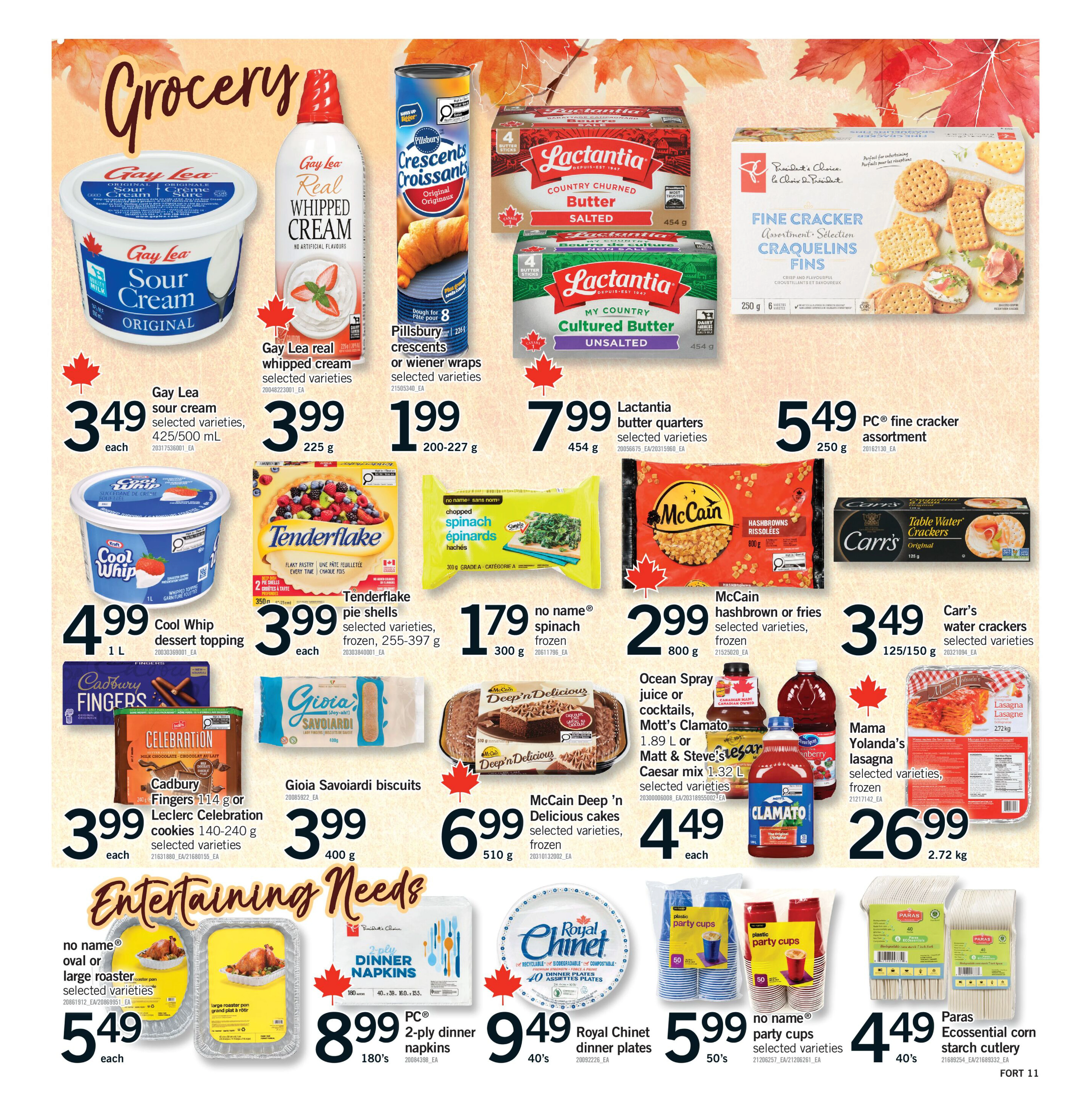 Fortinos Brampton Weekly Flyer - Valid Thursday, October 1 - Wednesday, October 7 - Page 11