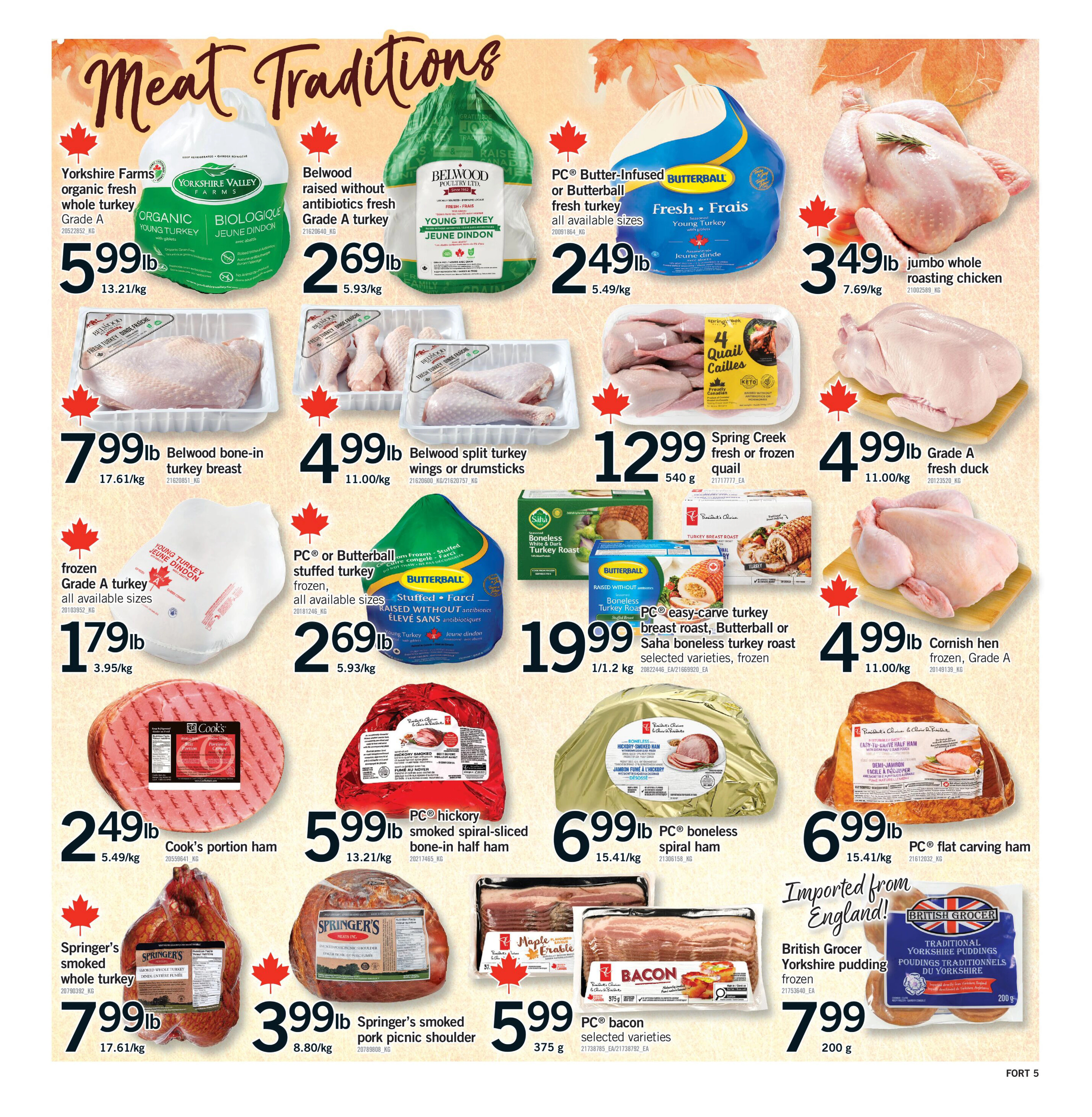 Fortinos Brampton Weekly Flyer - Valid Thursday, October 1 - Wednesday, October 7 - Page 5