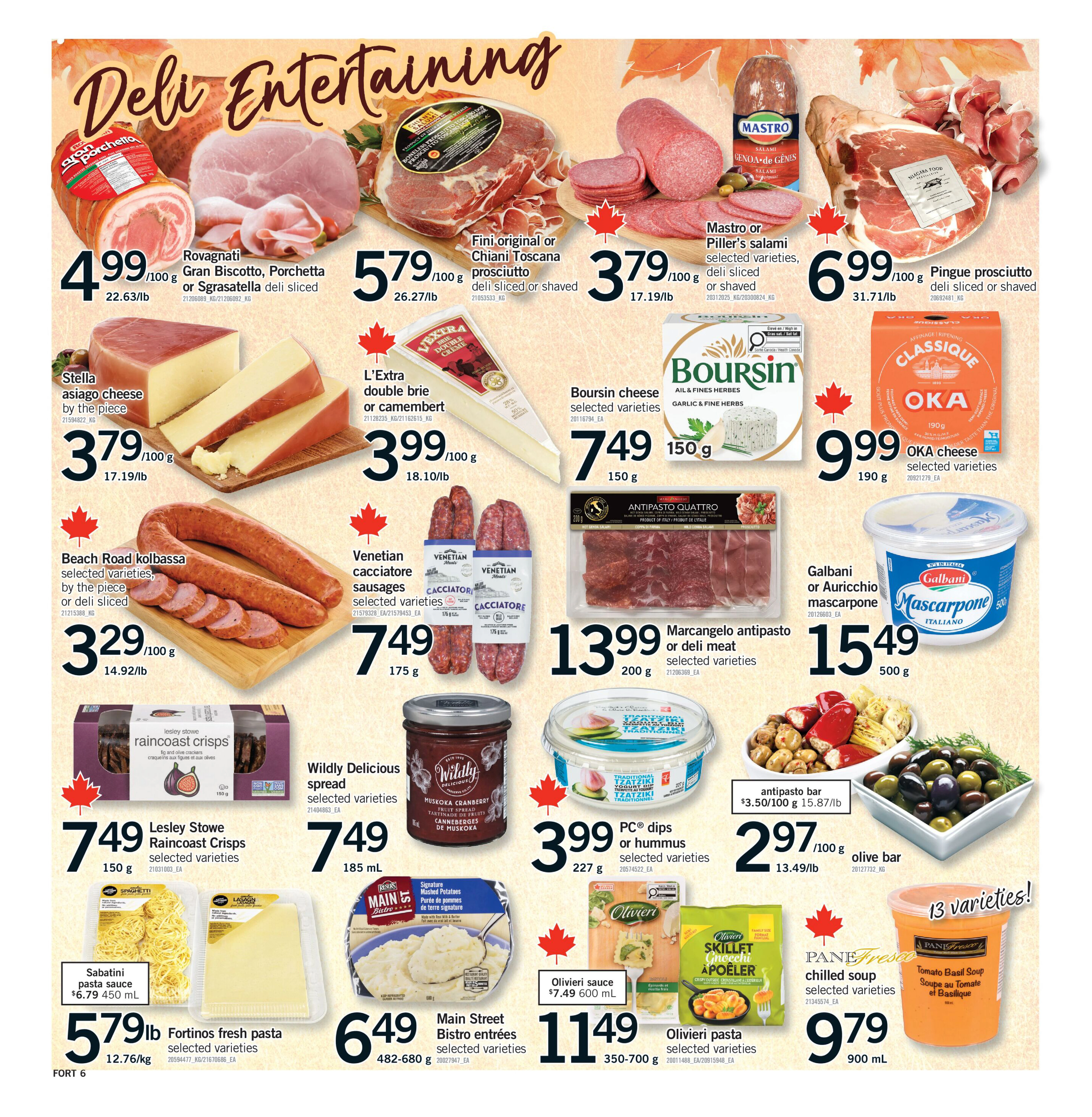 Fortinos Brampton Weekly Flyer - Valid Thursday, October 1 - Wednesday, October 7 - Page 6