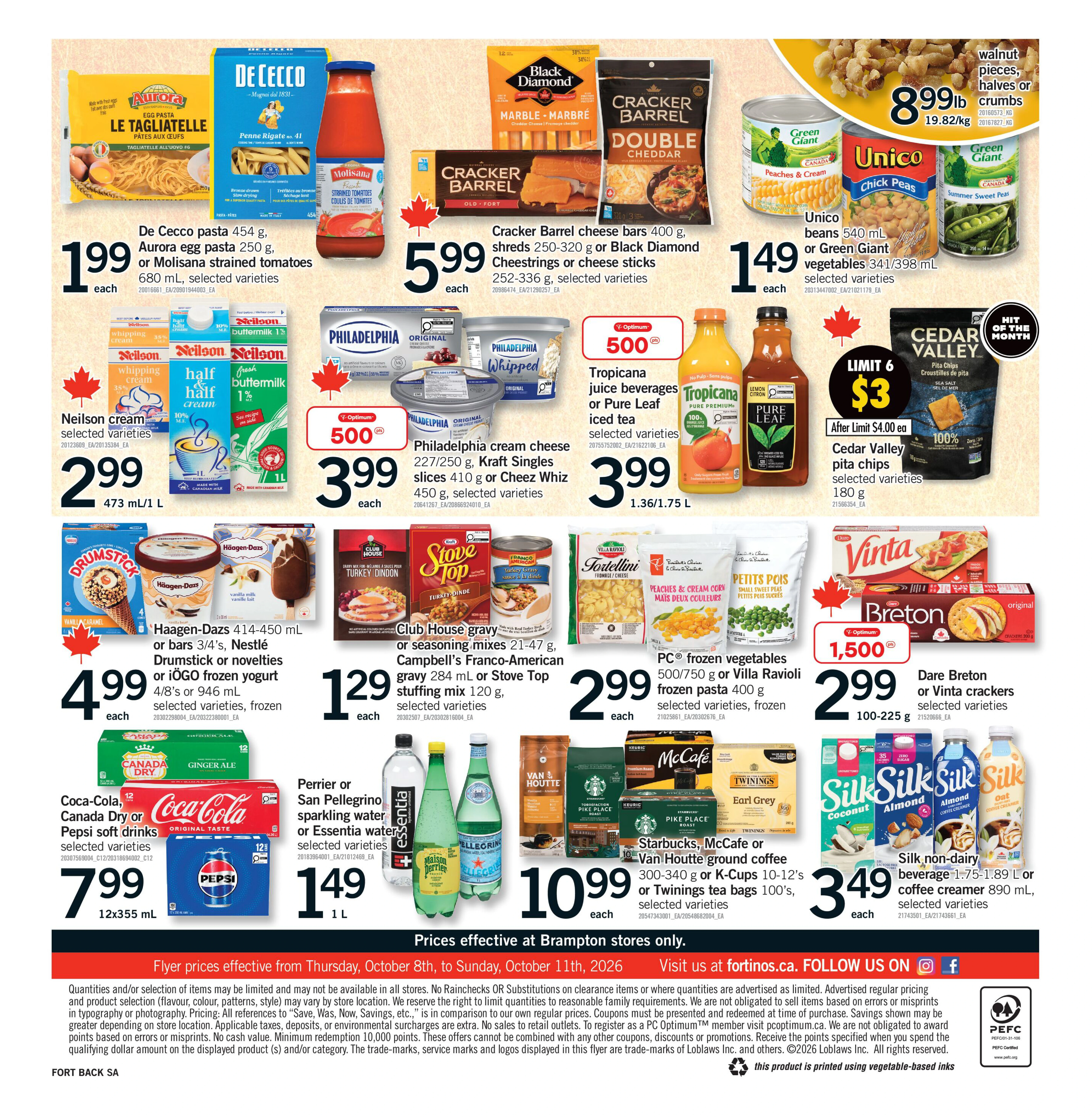 Fortinos Brampton Weekly Flyer - Valid Thursday, October 8 - Wednesday, October 14 - Page 2