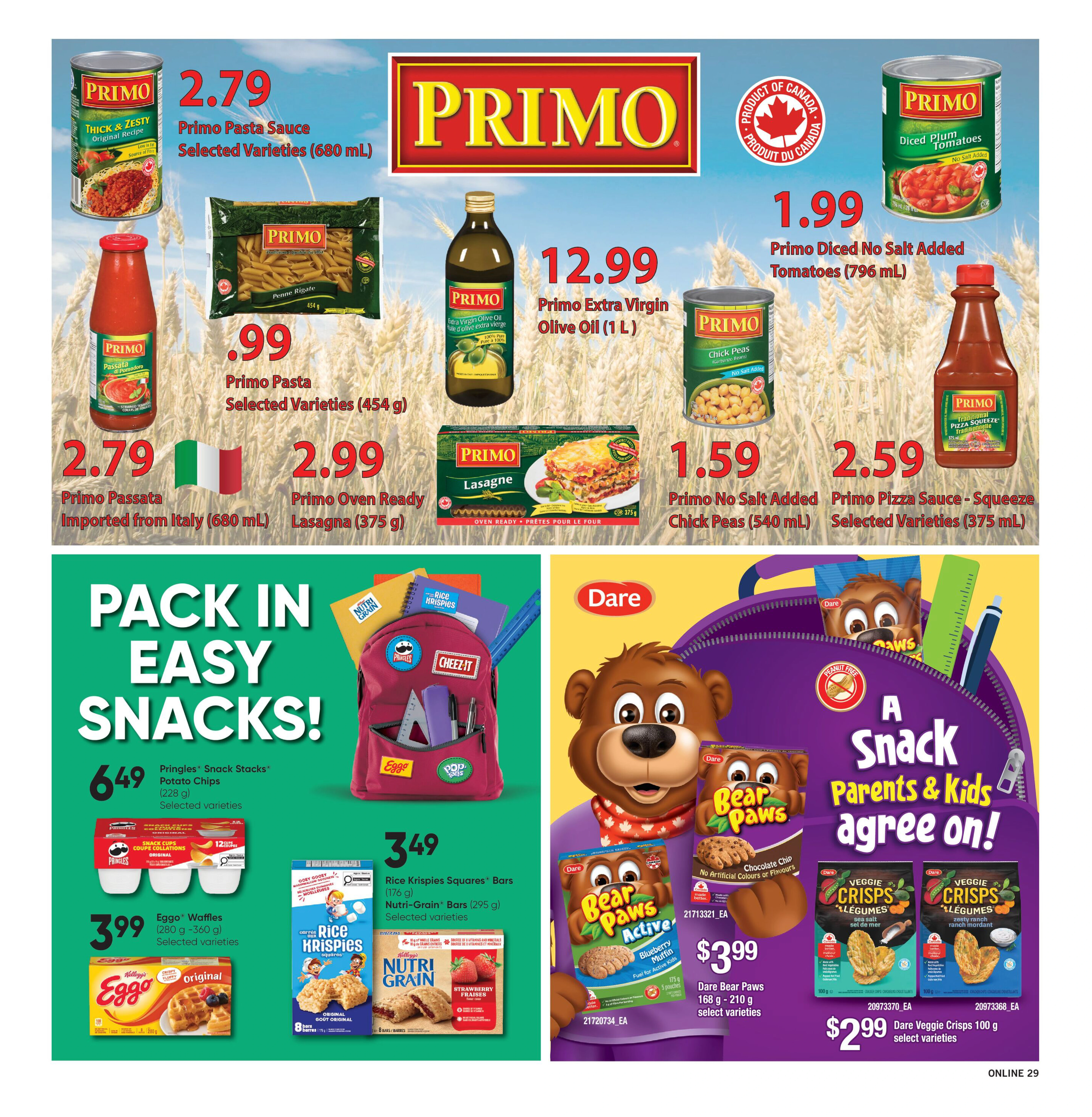Fortinos Hamilton & Stoney Creek & Ancaster Weekly Flyer - Valid Thursday, September 03 - Wednesday, September 09 - Page 29
