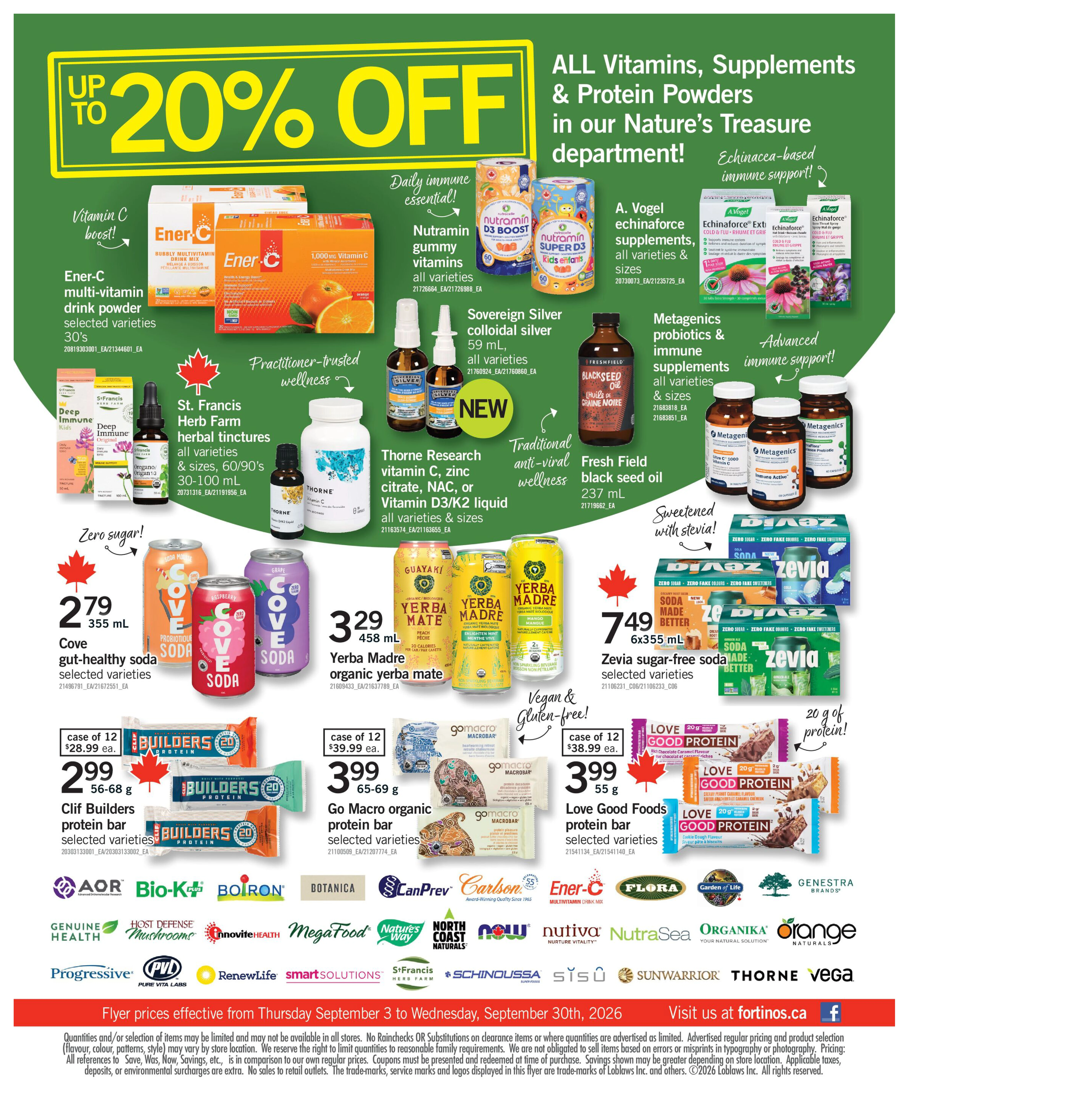 Fortinos Hamilton & Stoney Creek & Ancaster Weekly Flyer - Valid Thursday, September 10 - Wednesday, September 16 - Page 10
