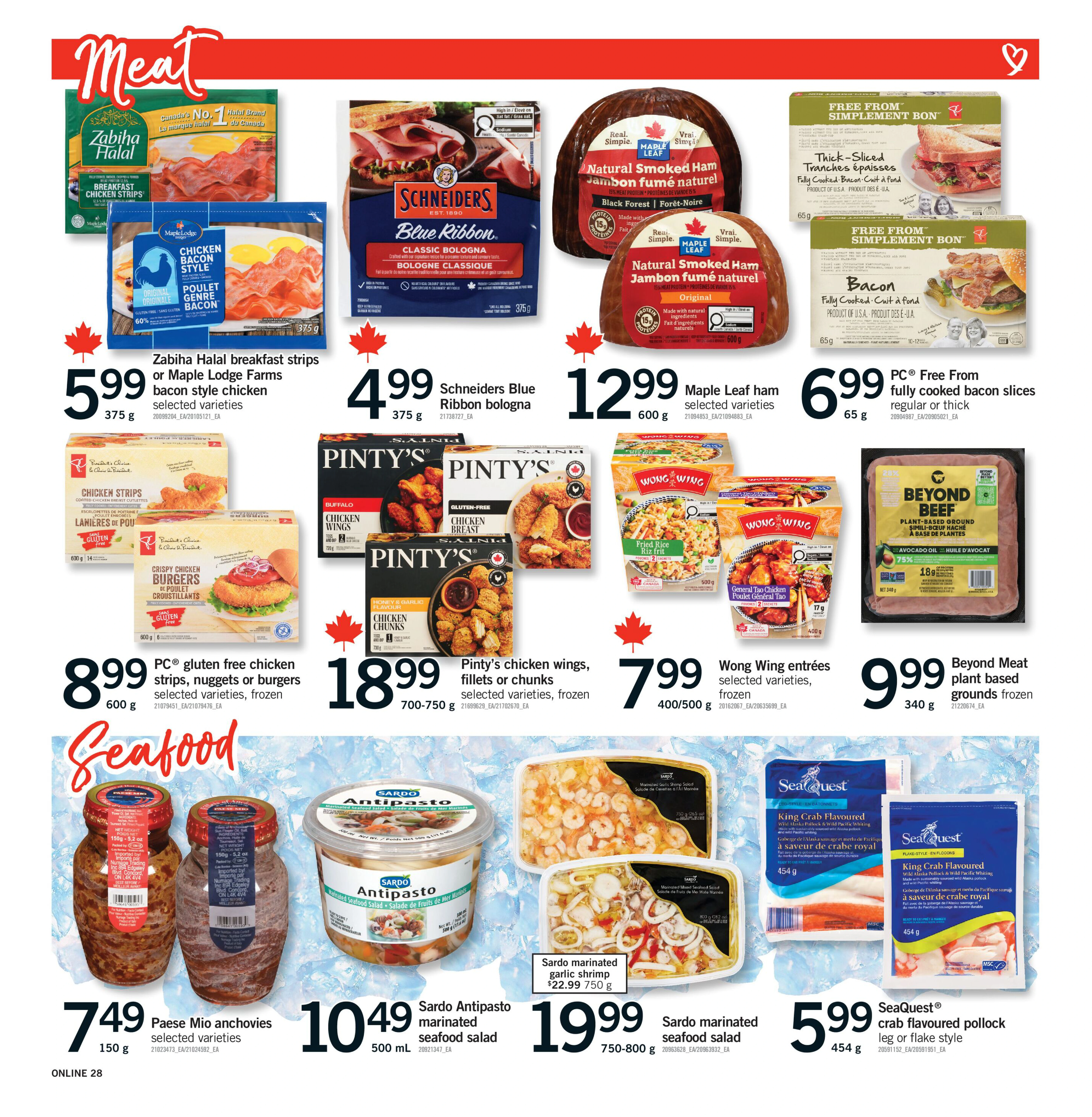 Fortinos Hamilton & Stoney Creek & Ancaster Weekly Flyer - Valid Thursday, September 10 - Wednesday, September 16 - Page 28