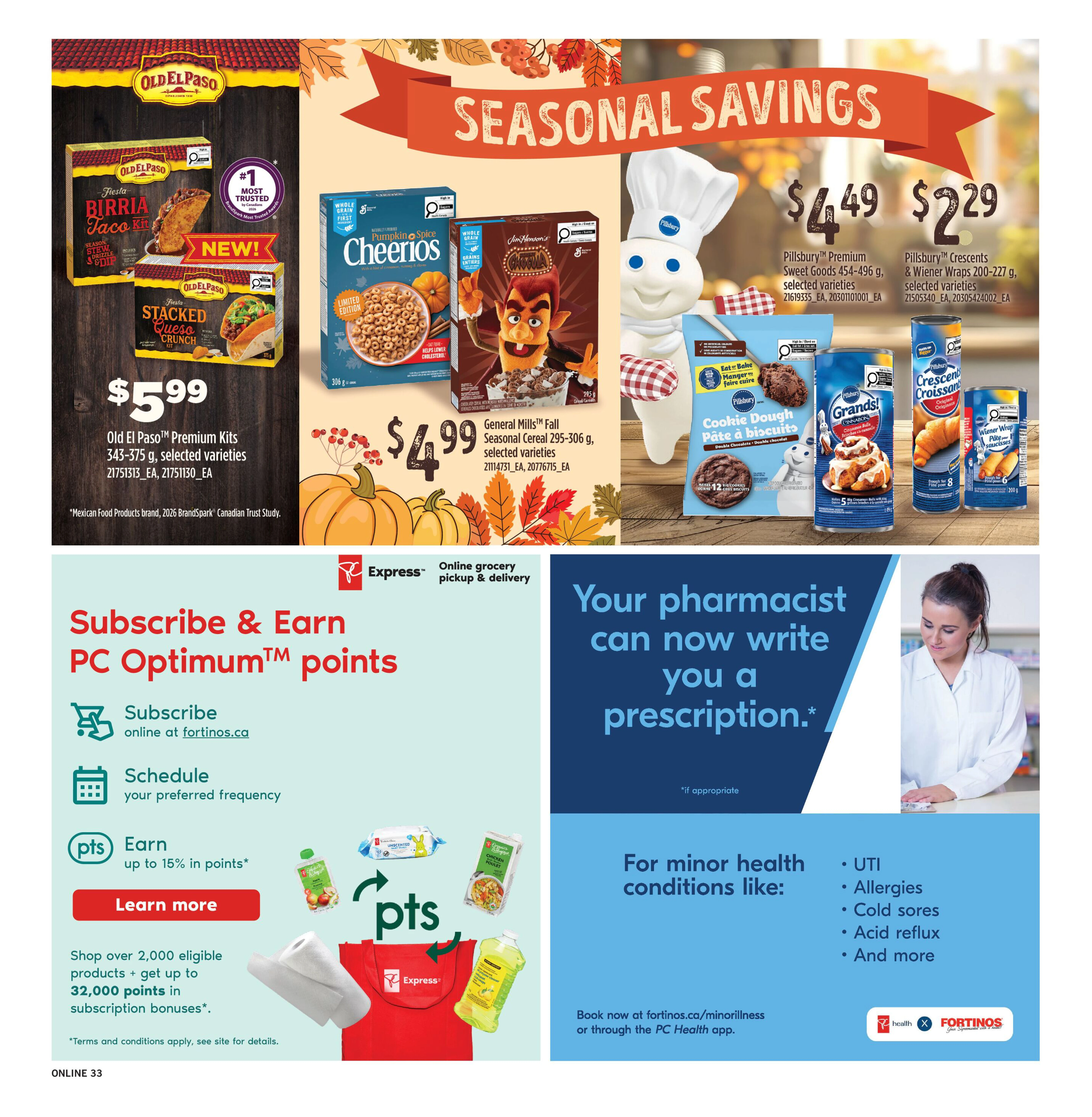 Fortinos Hamilton & Stoney Creek & Ancaster Weekly Flyer - Valid Thursday, September 10 - Wednesday, September 16 - Page 33
