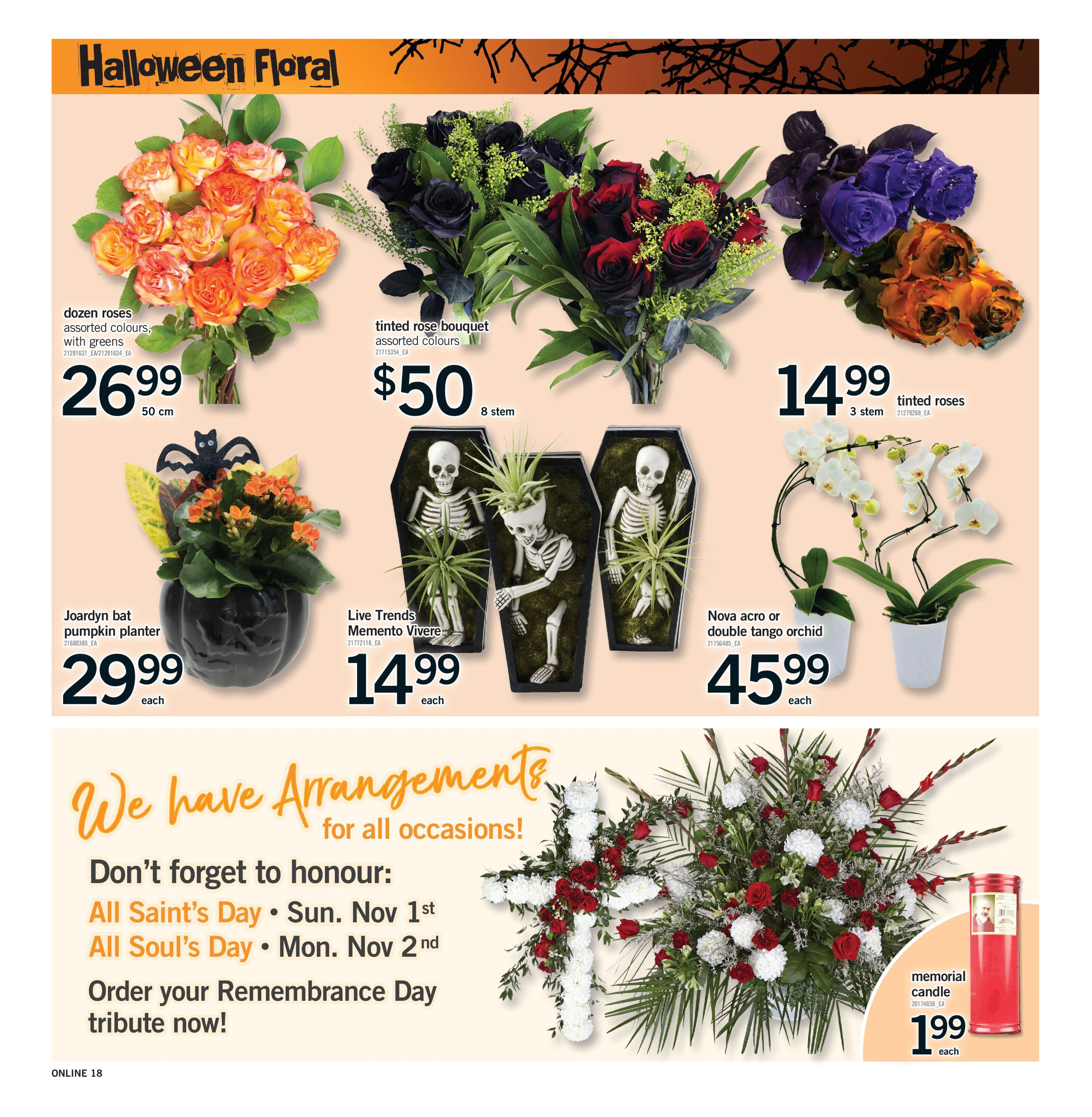 Fortinos Hamilton & Stoney Creek & Ancaster Weekly Flyer - Valid Thursday, October 29 - Wednesday, November 04 - Page 17