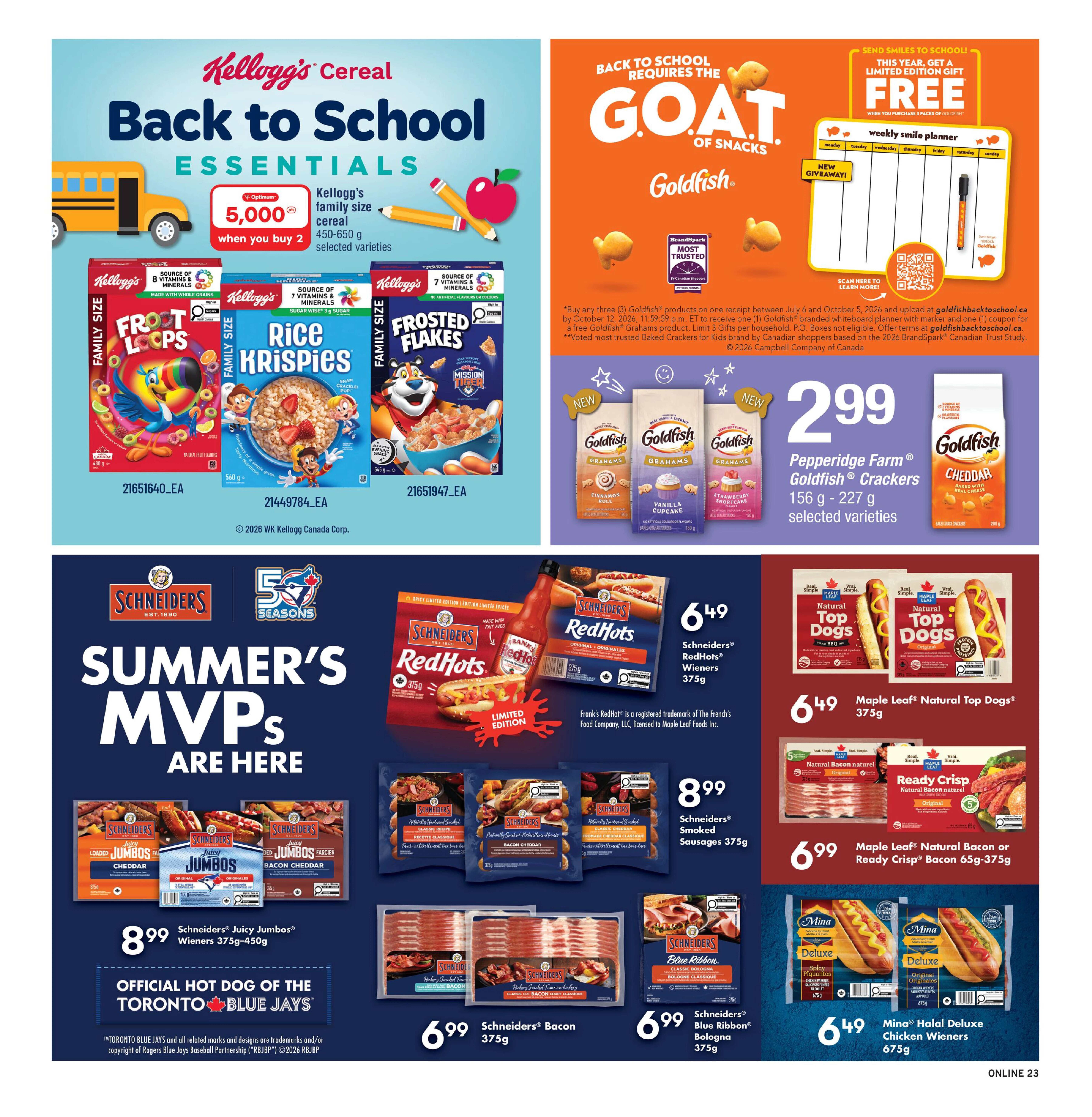Fortinos Toronto & Etobicoke & Vaughan & Bolton Weekly Flyer - Valid Thursday, August 27 - Wednesday, September 02 - Page 22