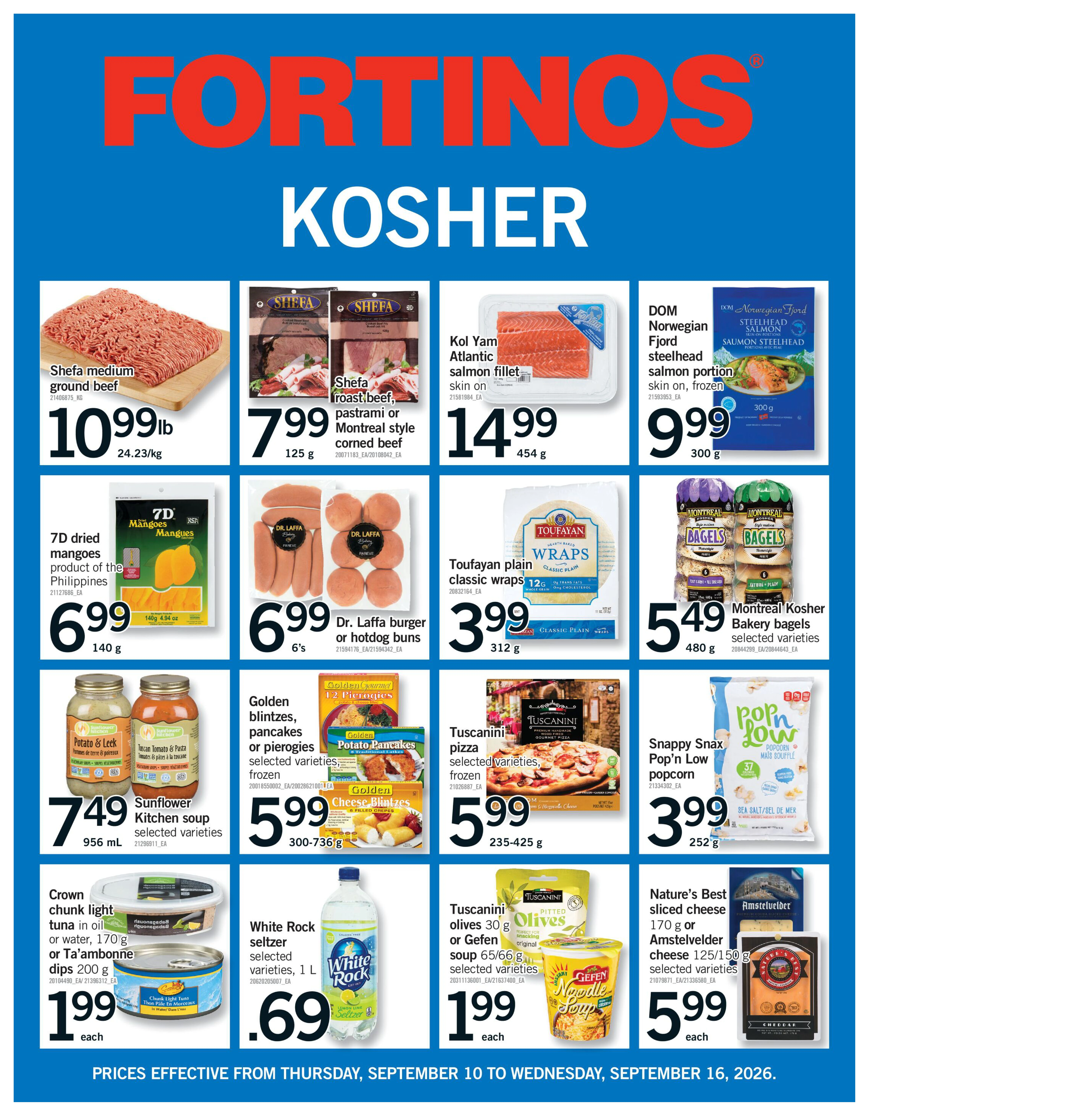 Fortinos Toronto & Etobicoke & Vaughan & Bolton Weekly Flyer - Valid Thursday, September 10 - Wednesday, September 16 - Page 33