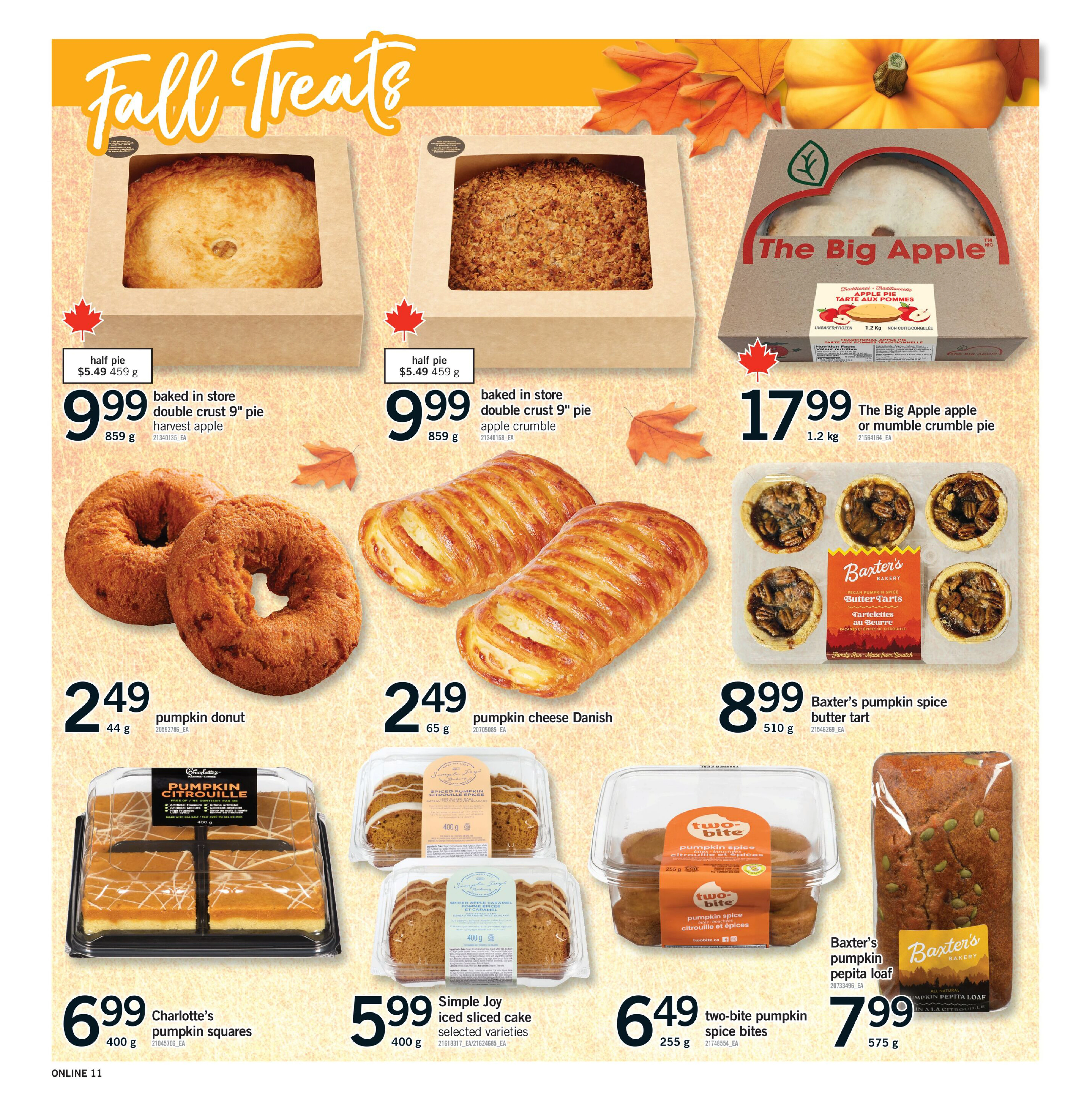 Fortinos Toronto & Etobicoke & Vaughan & Bolton Weekly Flyer - Valid Thursday, September 24 - Wednesday, September 30 - Page 11