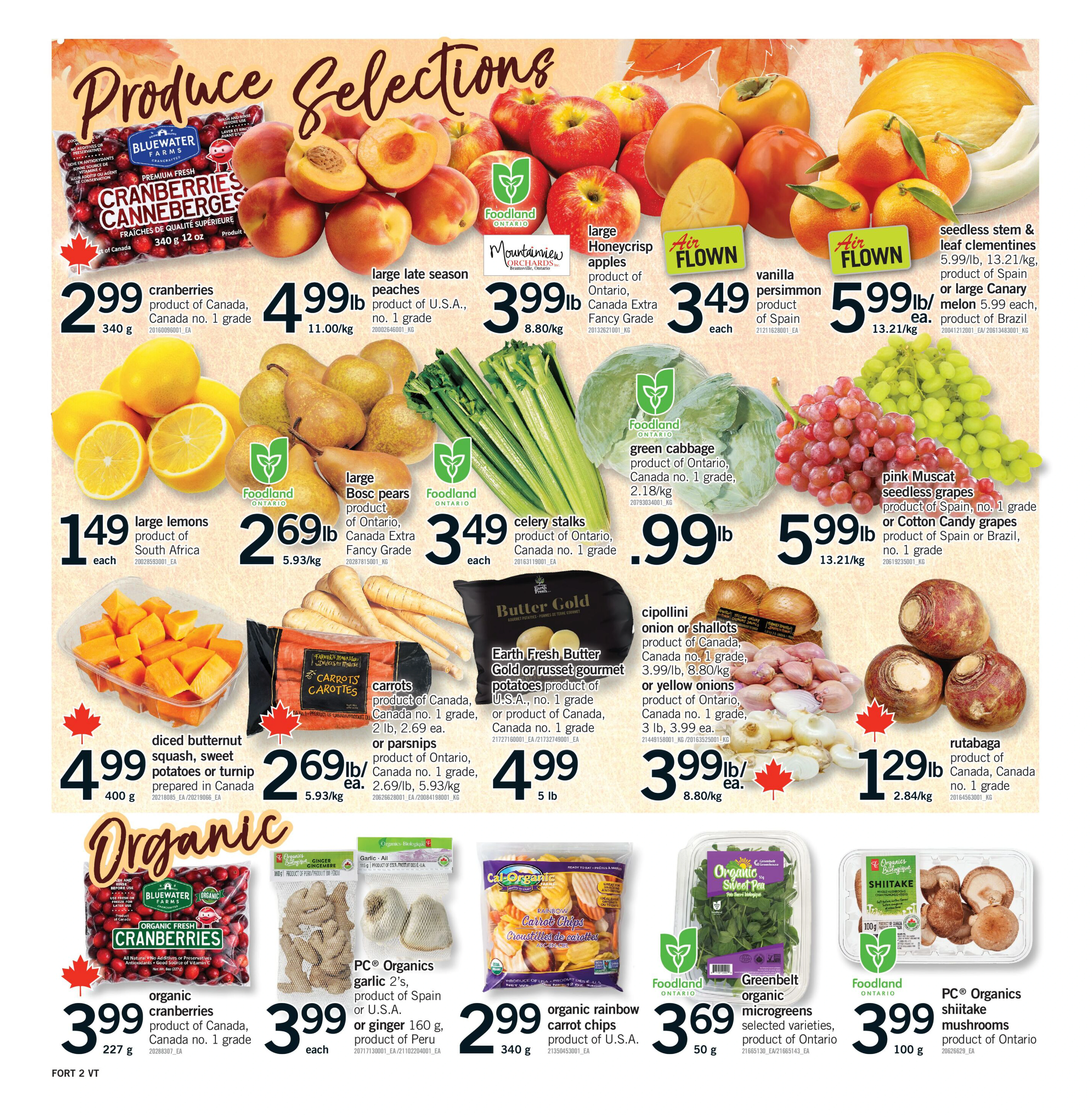 Fortinos Toronto & Etobicoke & Vaughan & Bolton Weekly Flyer - Valid Thursday, October 8 - Wednesday, October 14 - Page 3