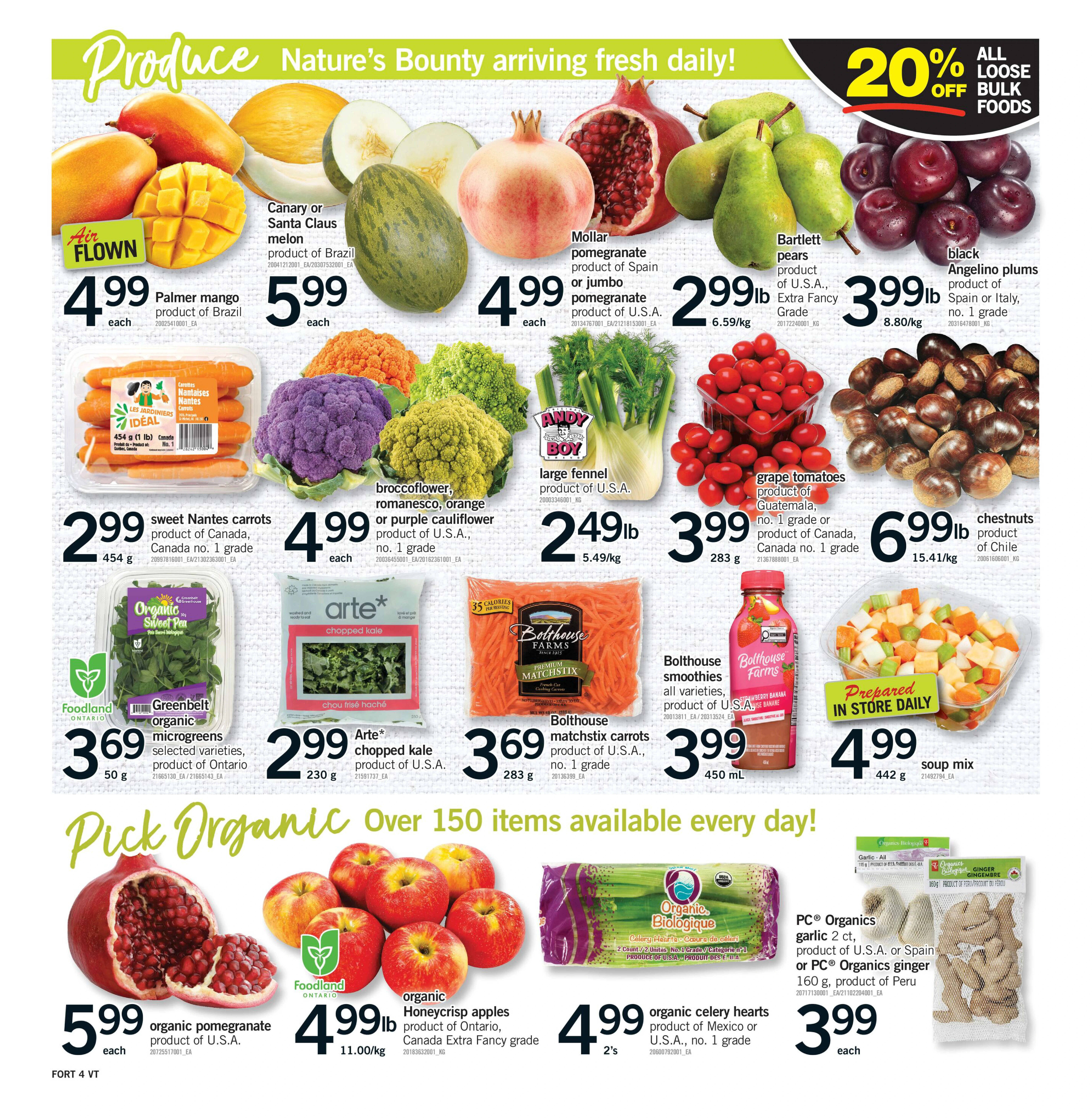 Fortinos Toronto & Etobicoke & Vaughan & Bolton Weekly Flyer - Valid Thursday, October 22 - Wednesday, October 28 - Page 5