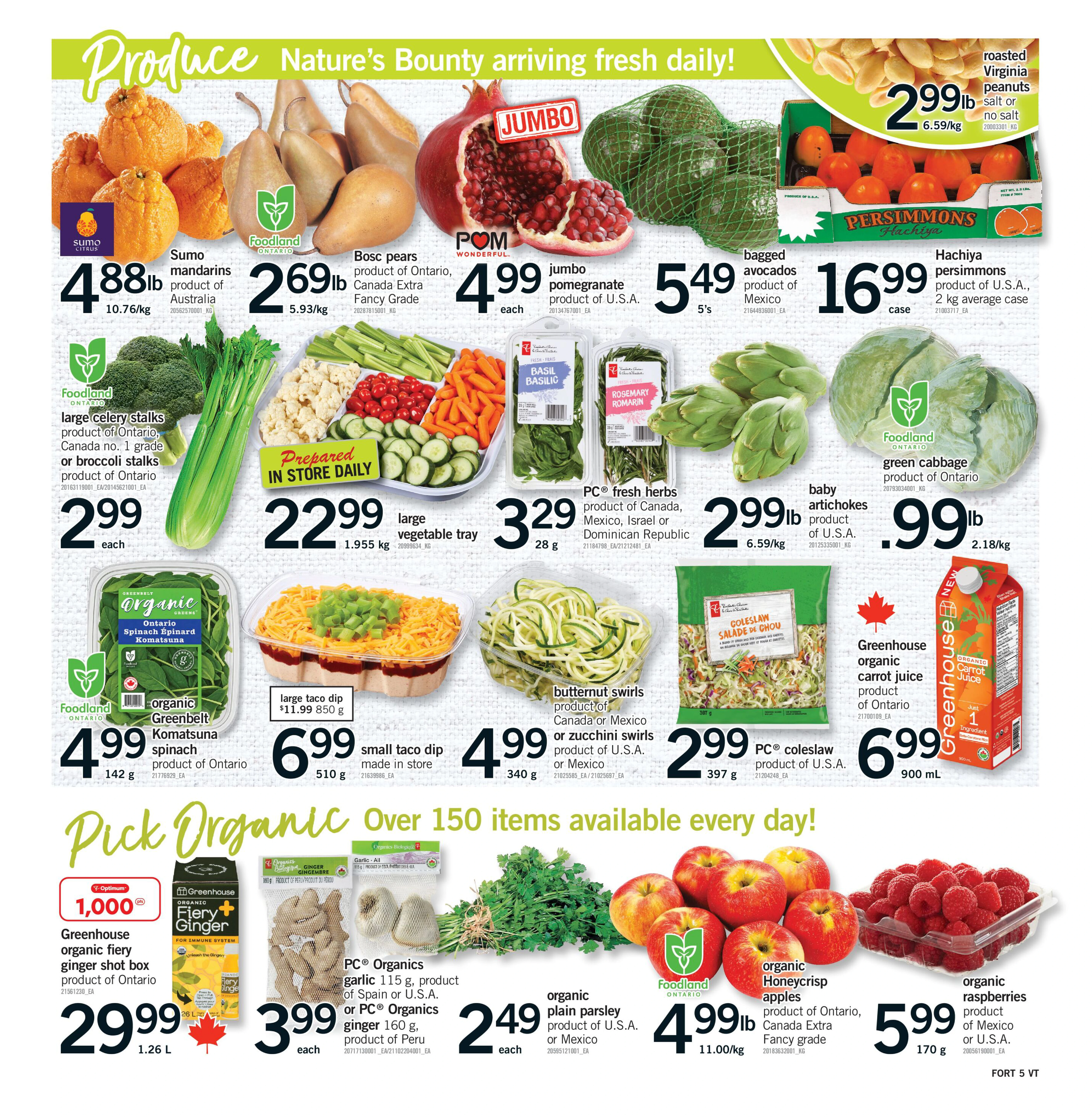 Fortinos Toronto & Etobicoke & Vaughan & Bolton Weekly Flyer - Valid Thursday, October 29 - Wednesday, November 04 - Page 6