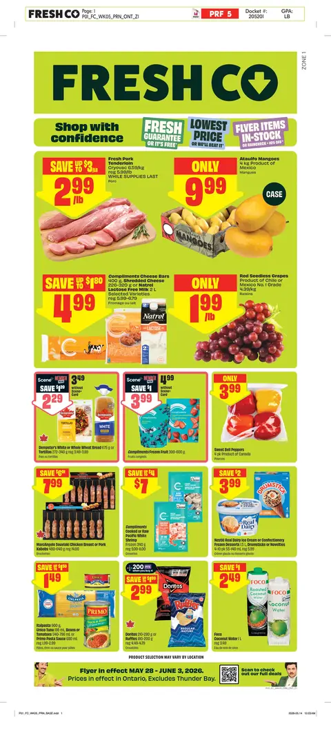 Weekly eFlyer 05/28 - 06/03