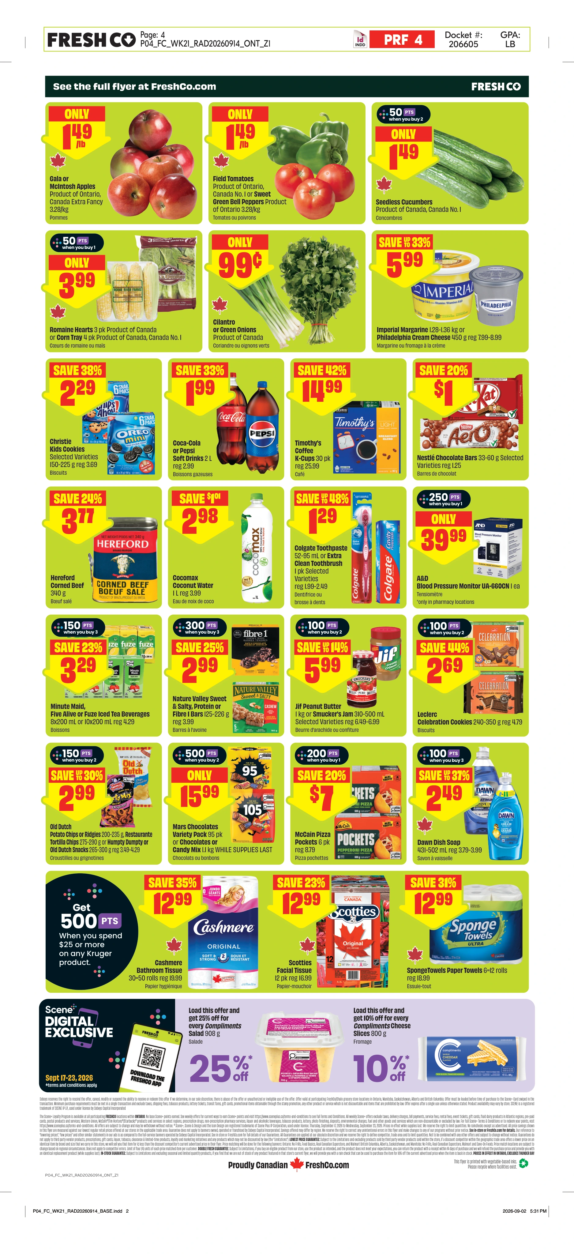 Freshco Ontario Weekly eFlyer 09/17 - 09/23 - Page 2