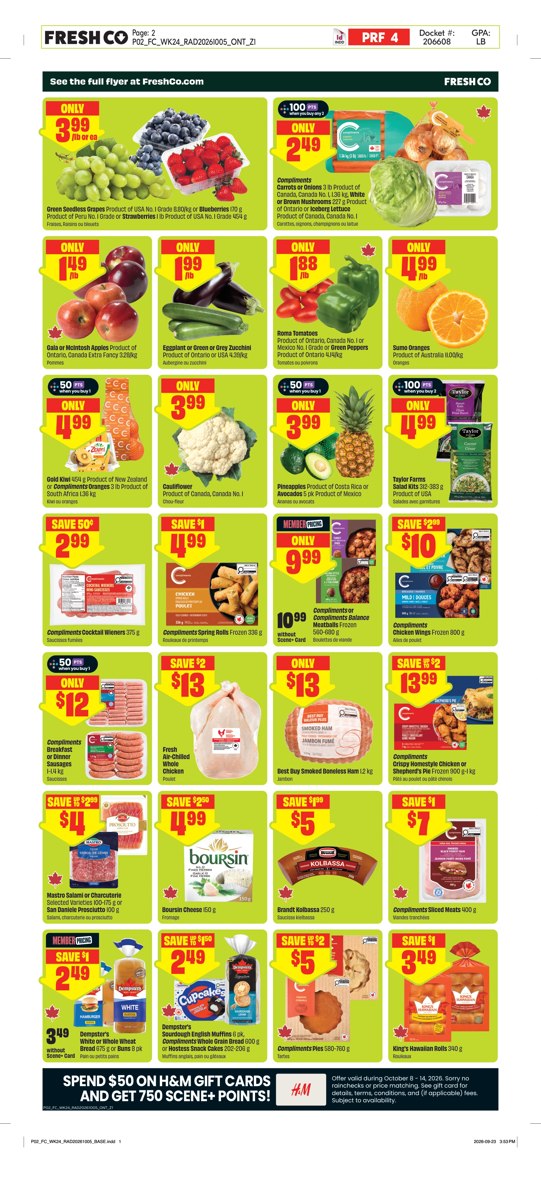 Freshco Ontario Weekly eFlyer 10/08 - 10/14 - Page 3