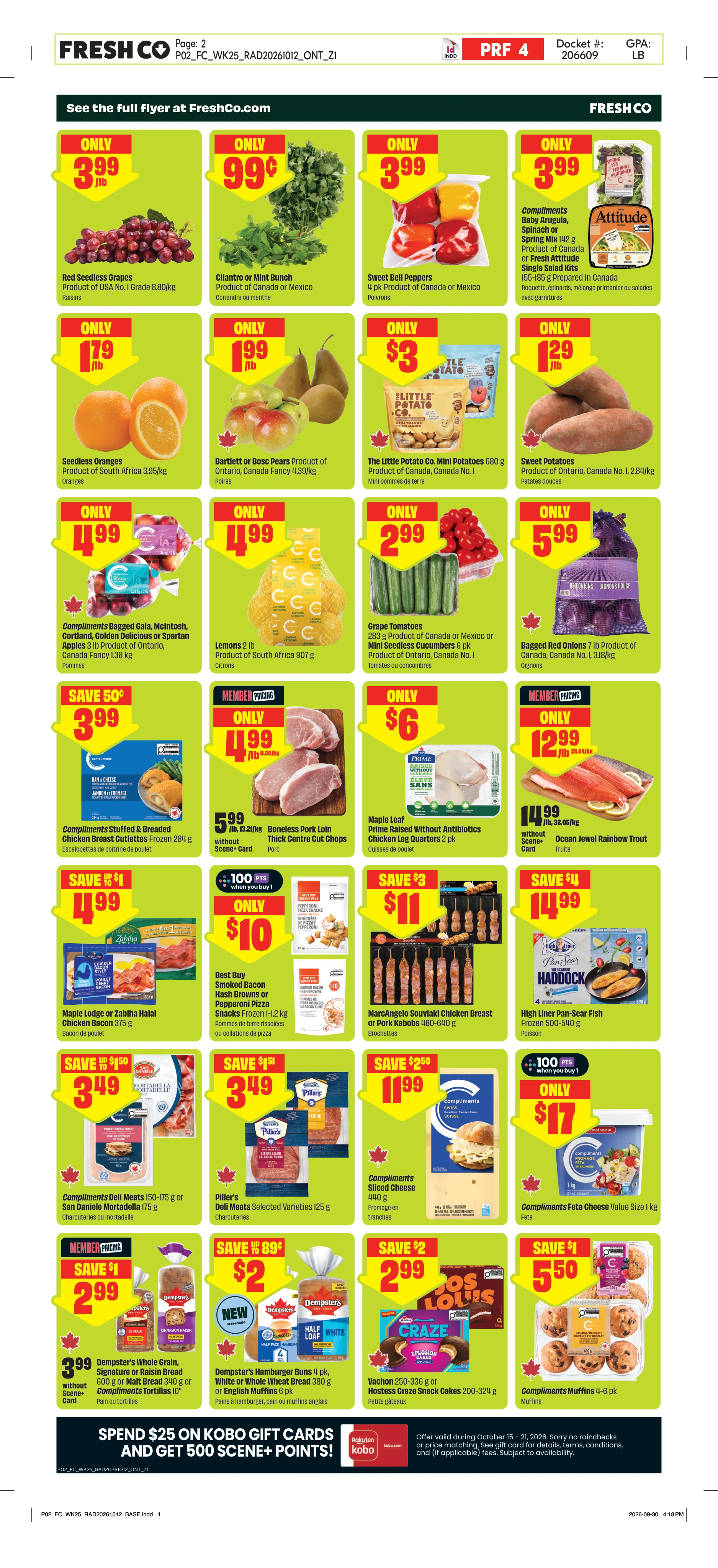 Freshco Ontario Weekly eFlyer 10/15-10/21 - Page 3