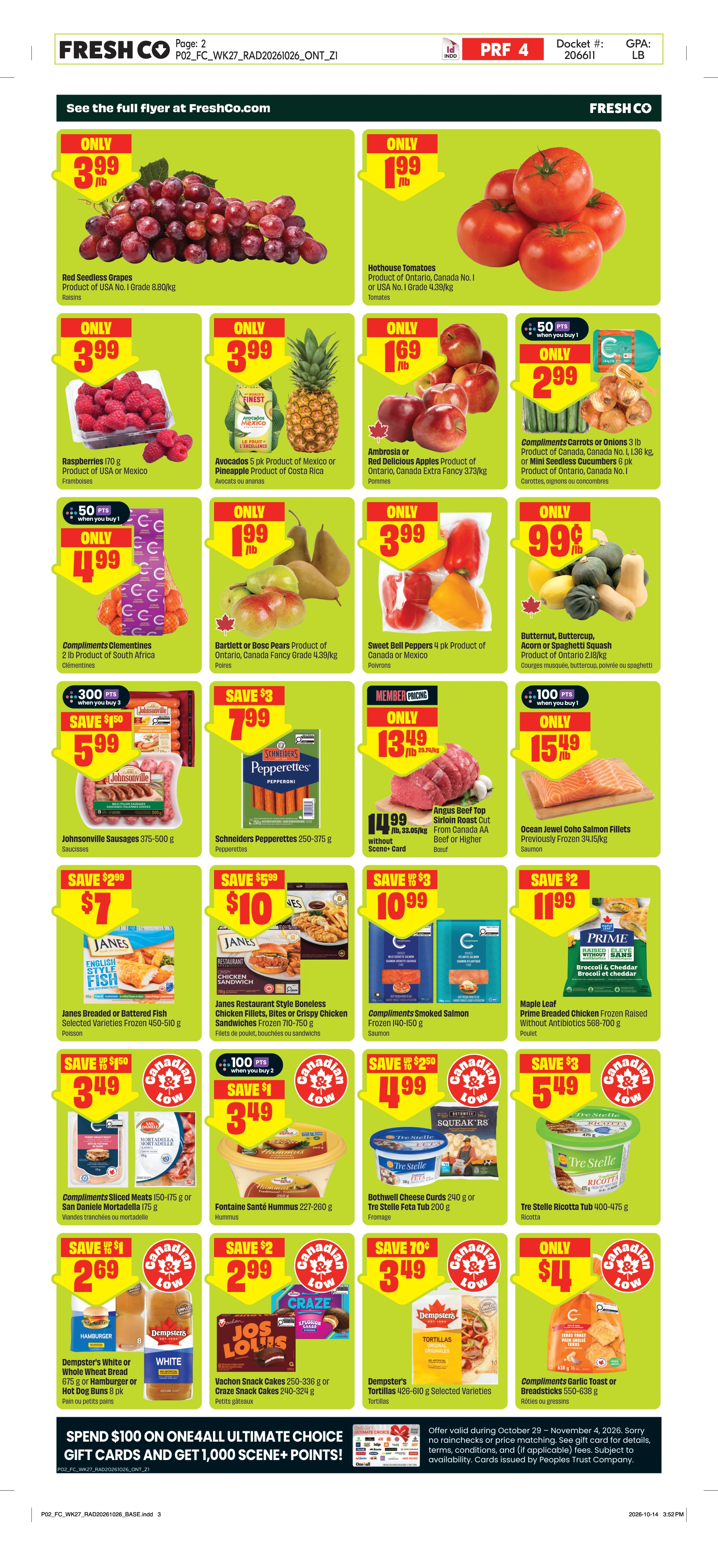 Freshco Ontario Weekly eFlyer 10/29 - 11/04 - Page 3