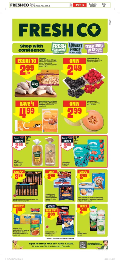 Weekly eFlyer 05/28 - 06/03