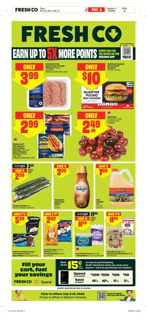 FreshCo Weekly eFlyer 07/09 - 07/15