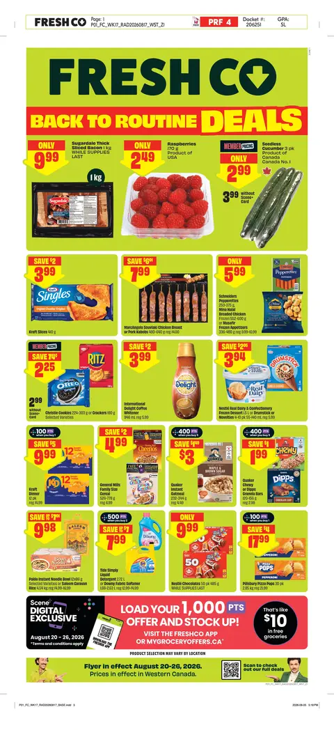 Weekly eFlyer 08/20 - 08/26