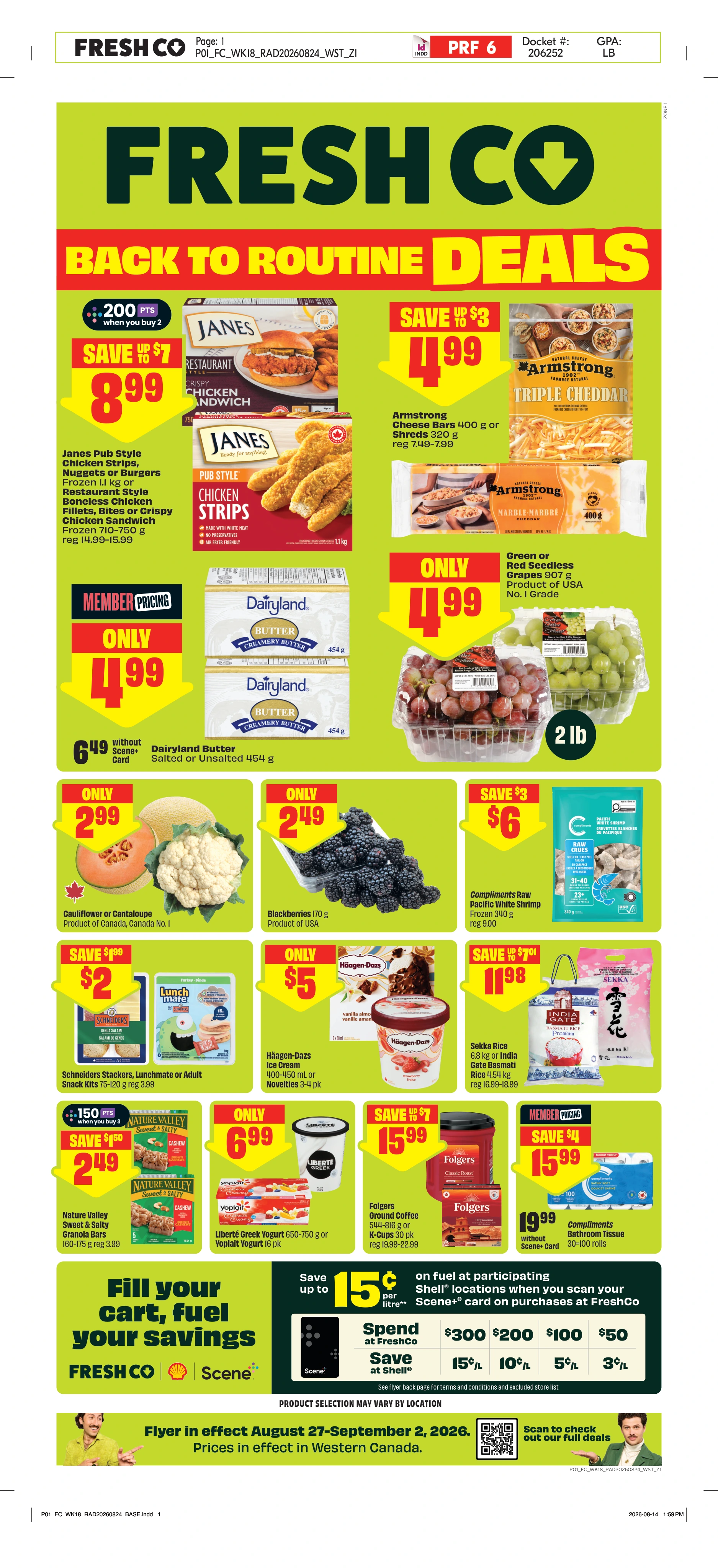 Freshco West Weekly eFlyer 08/27 - 09/02 - Page 1