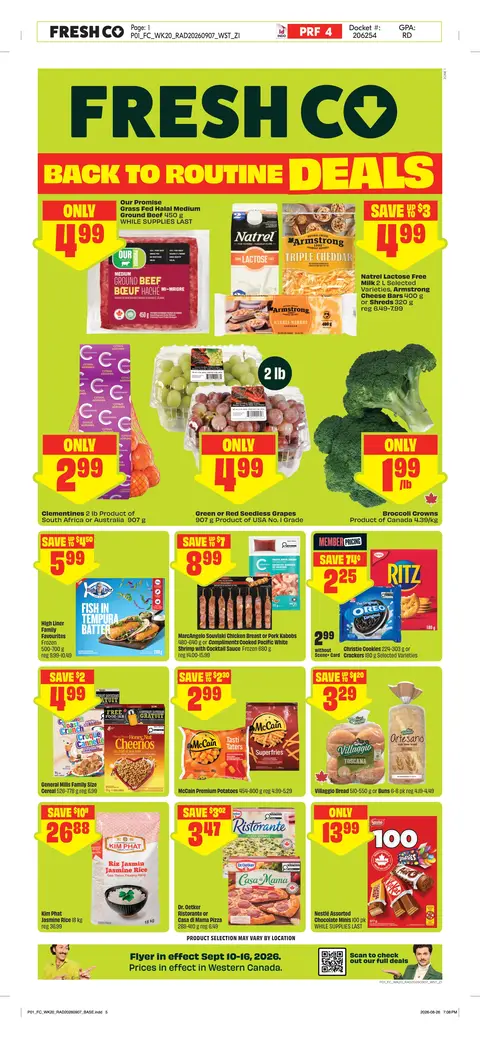 FreshCo Weekly eFlyer 09/10 - 09/16