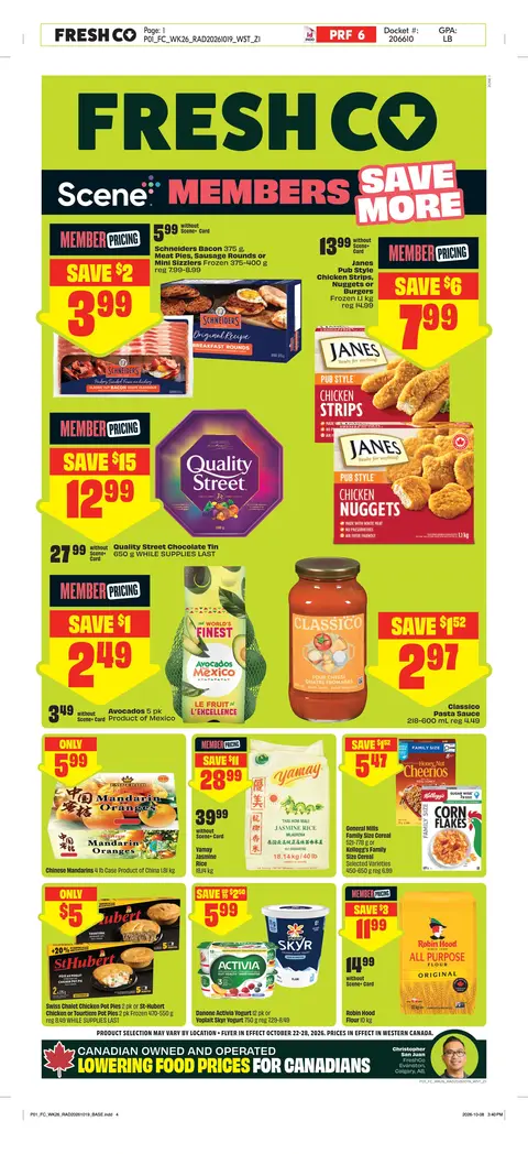 Weekly eFlyer 10/22 - 10/28