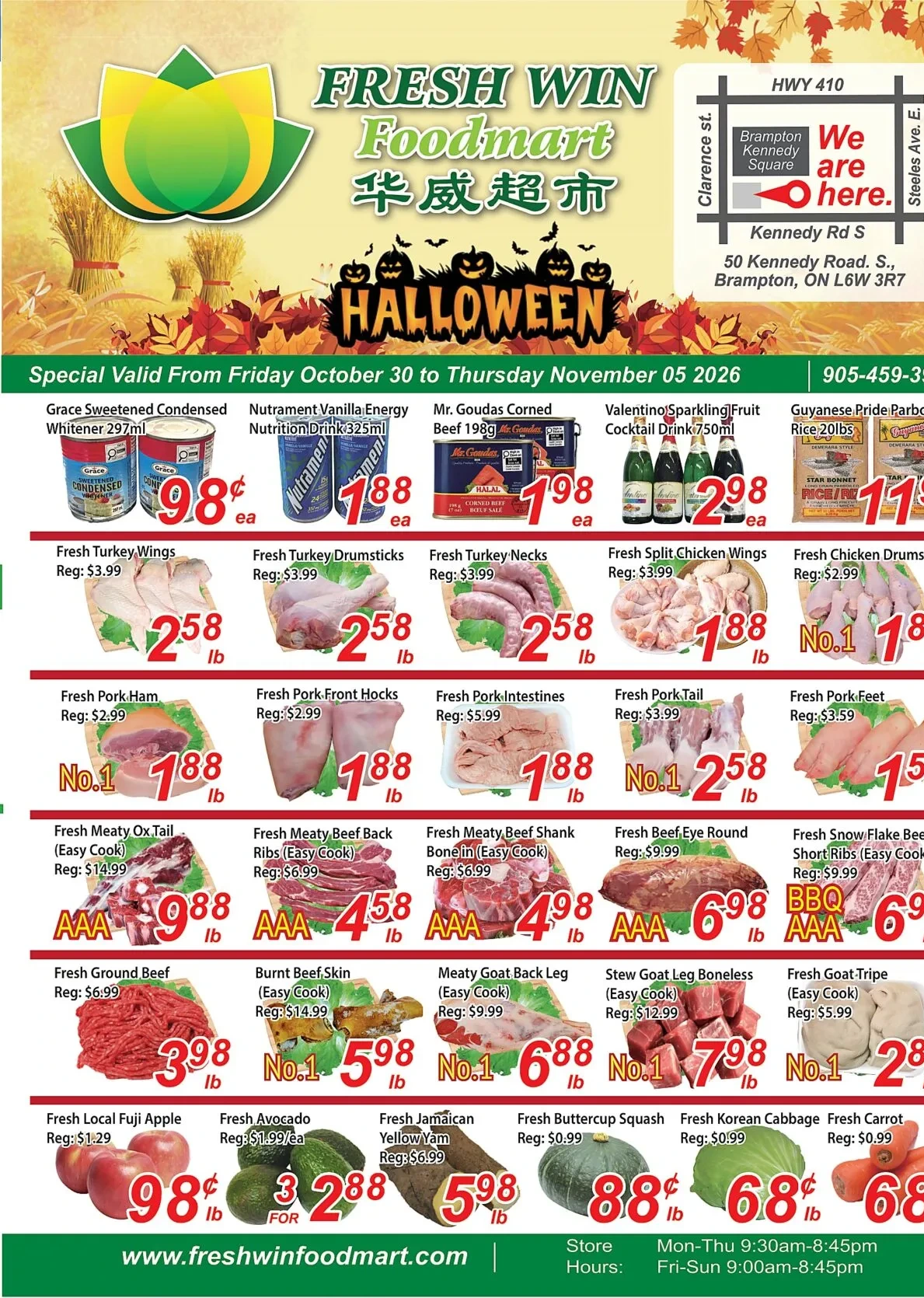 Freshwin FoodMarket Brampton Weekly Flyer - Page 1